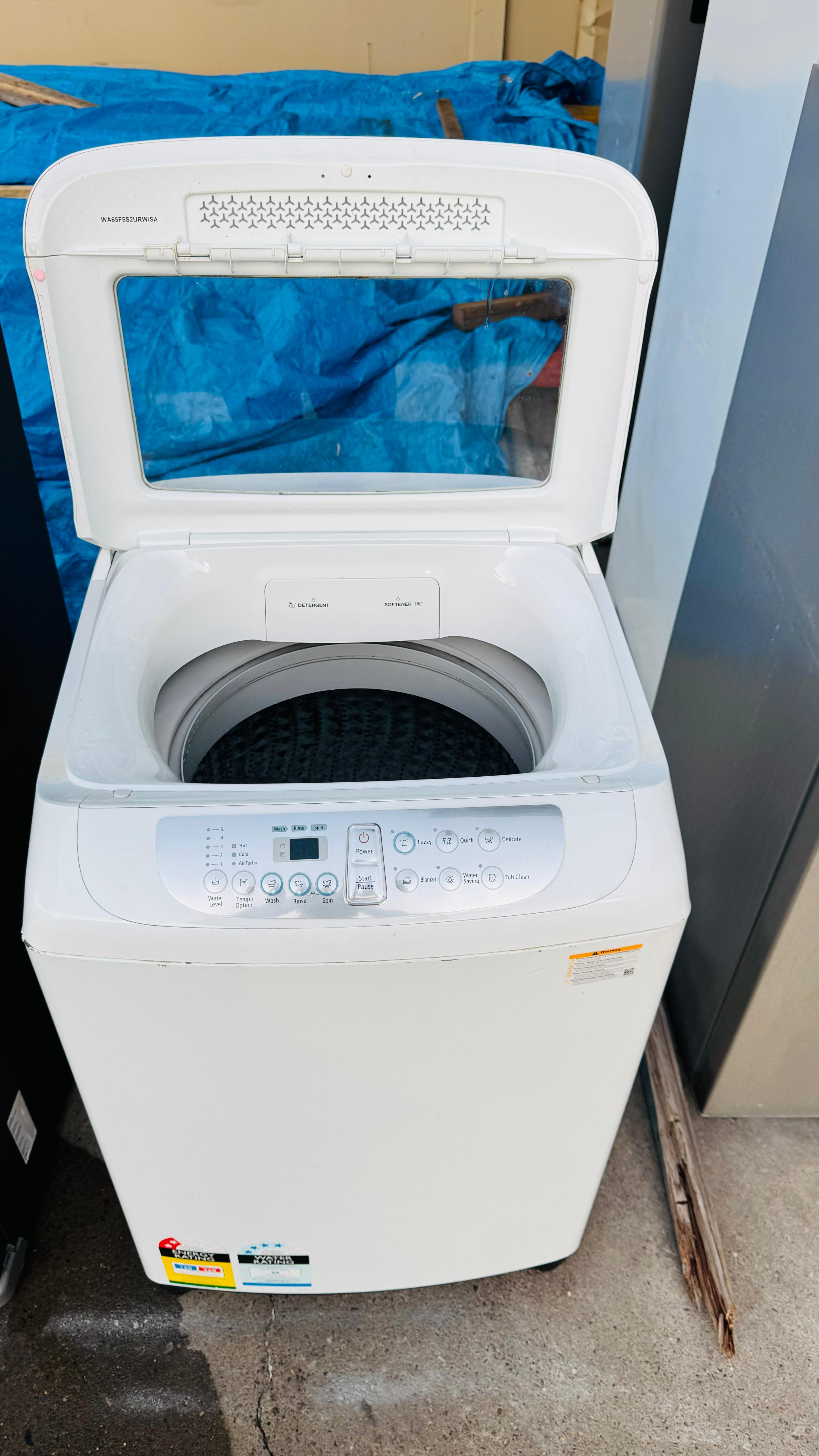SAMSUNG 6.5KGS TOP LOADER WASHING MACHINE