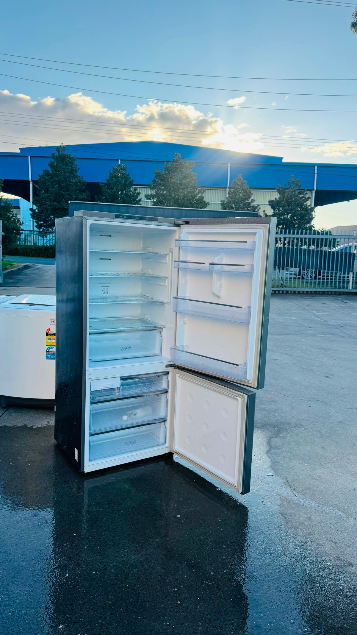 SAMSUNG 450 LITRES FRIDGE FREEZER