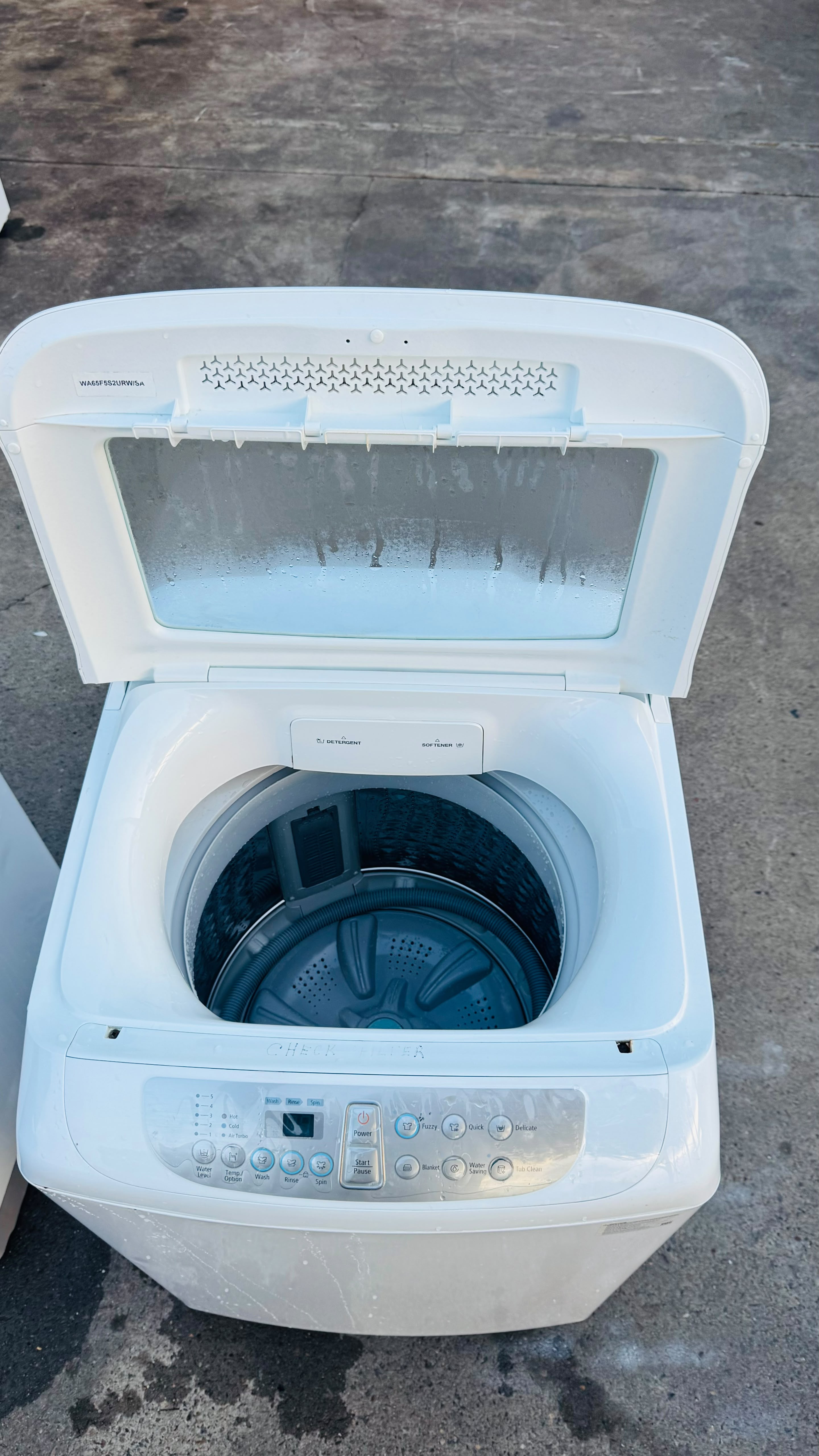 SAMSUNG 6.5KGS TOP LOADER WASHING MACHINE