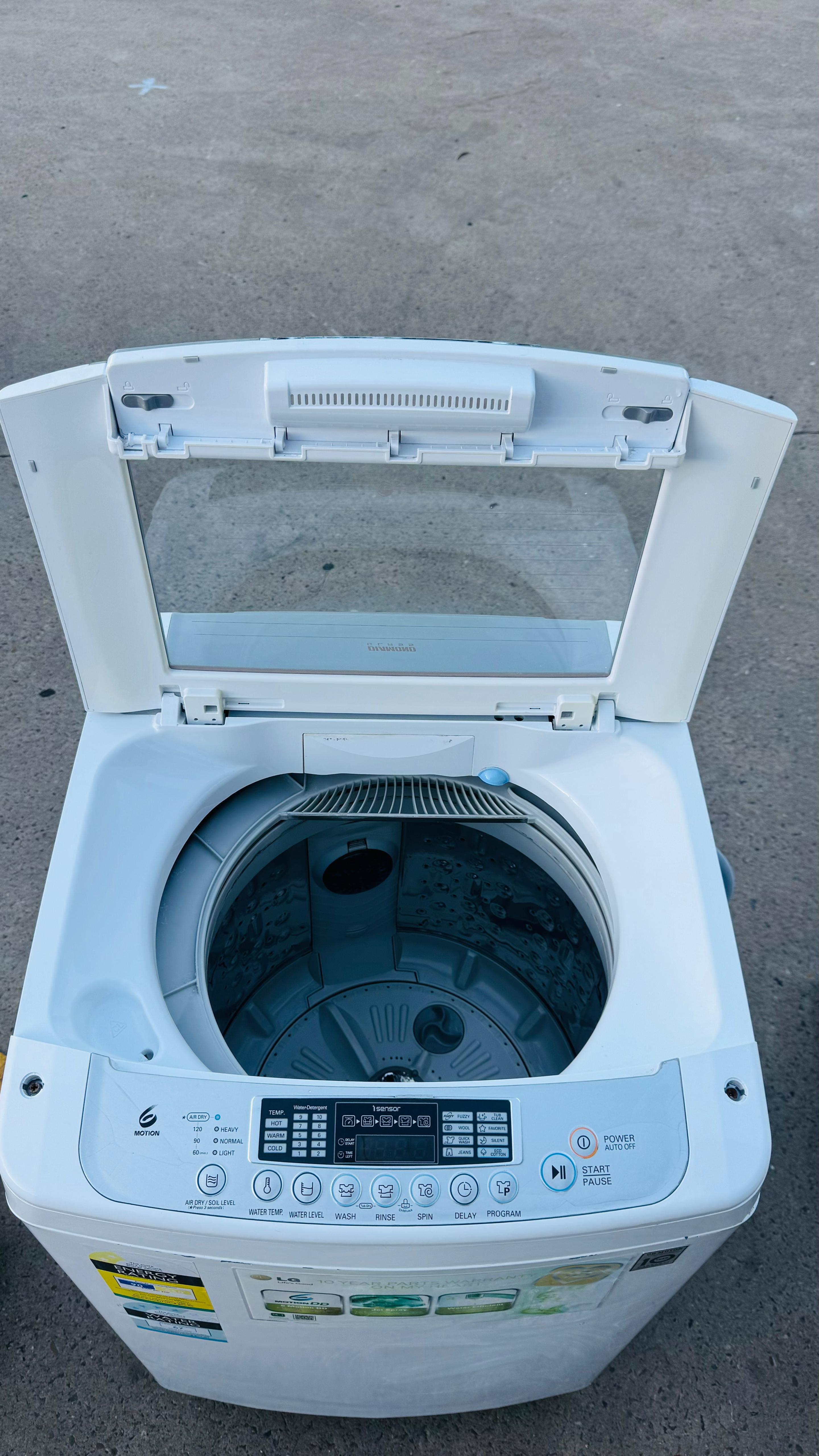 LG 6.5KGS TOP LOADER WASHING MACHINE
