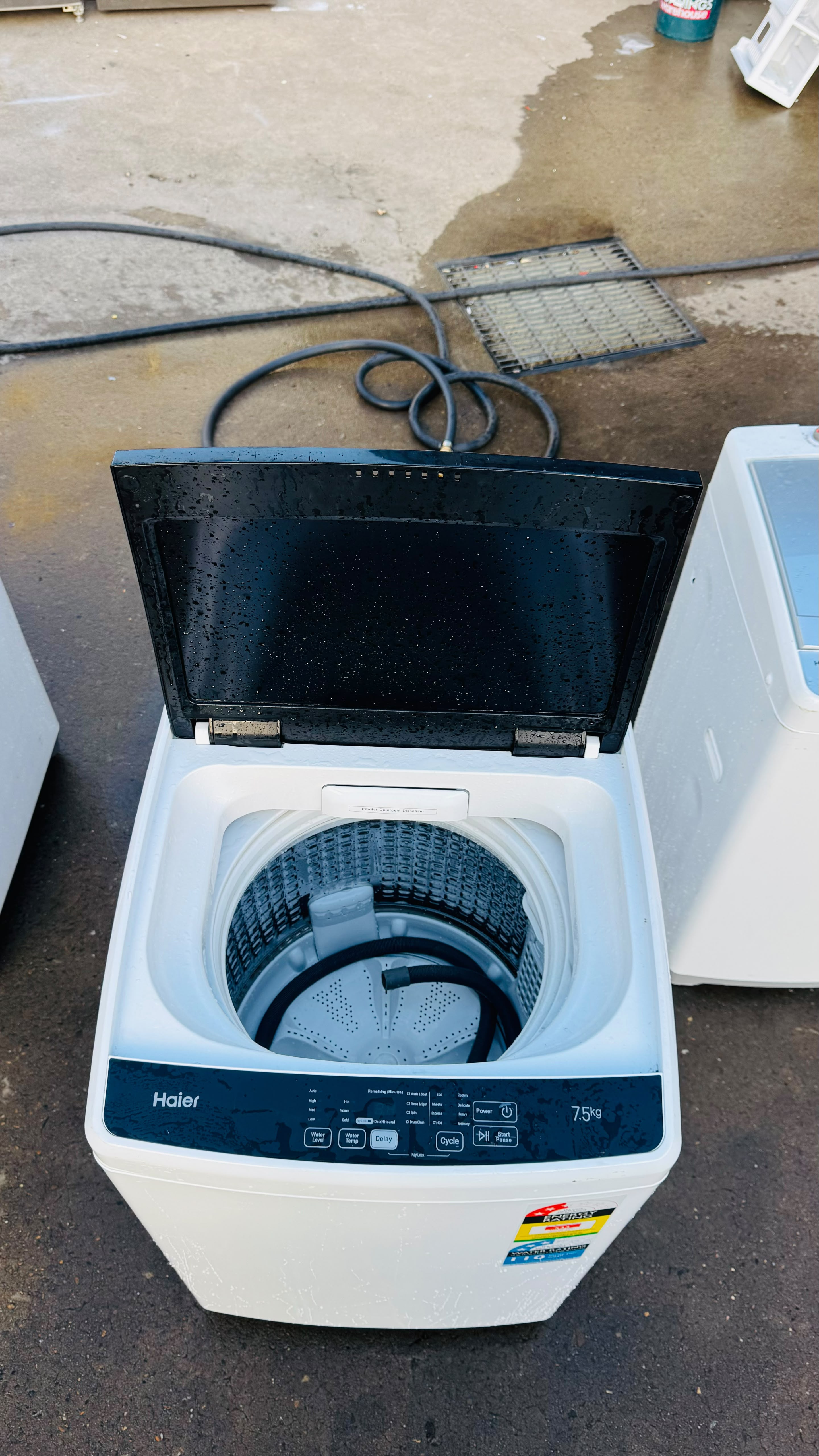 HAIER 7.5KGS TOP LOADER WASHING MACHINE