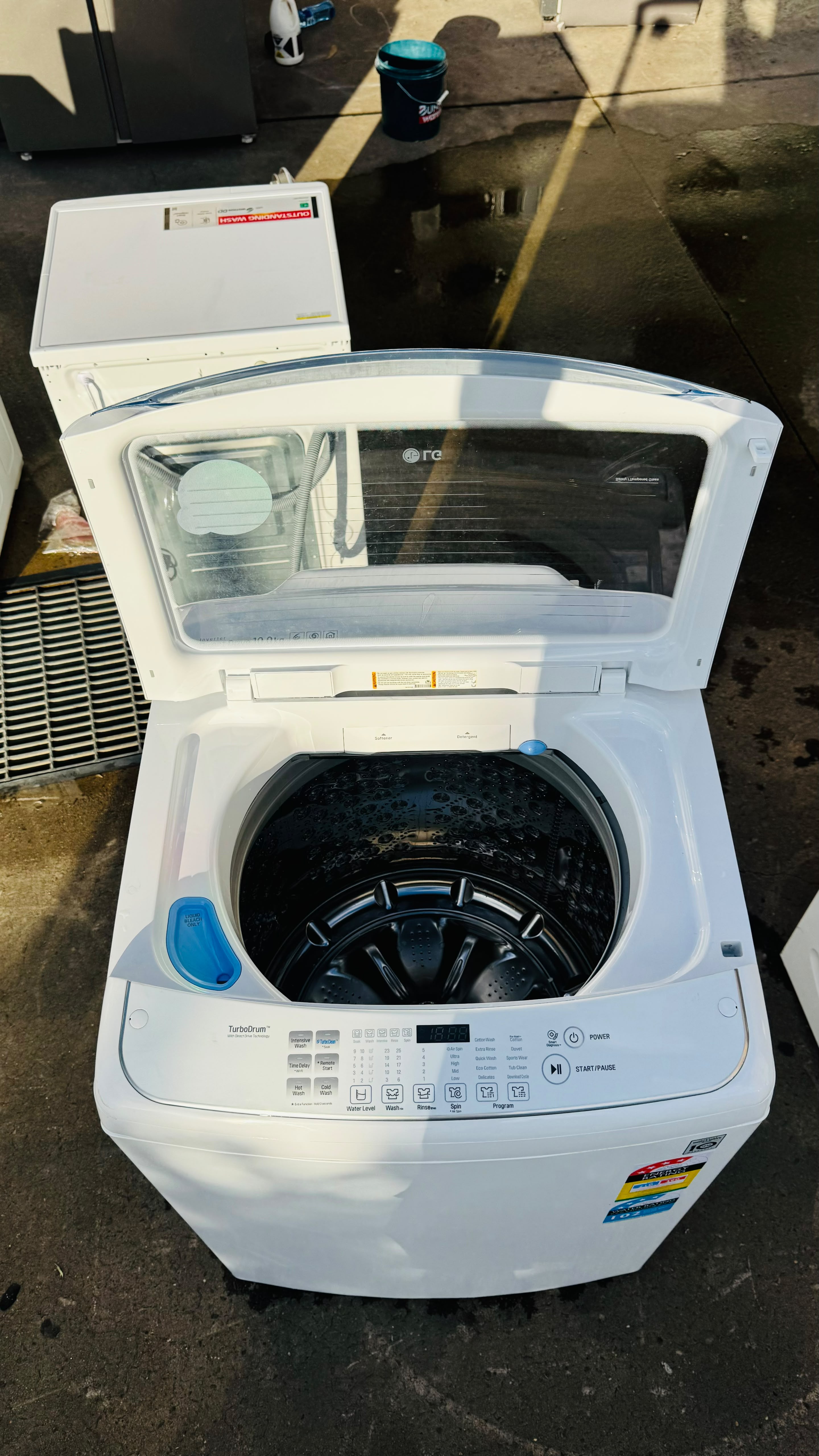LG 10KGS TOP LOADER WASHING MACHINE