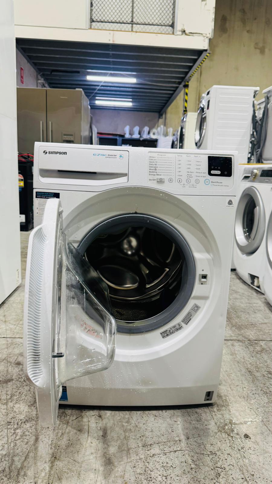 SAMSUNG 8 KGS FRONT LOADER WASHING MACHINE