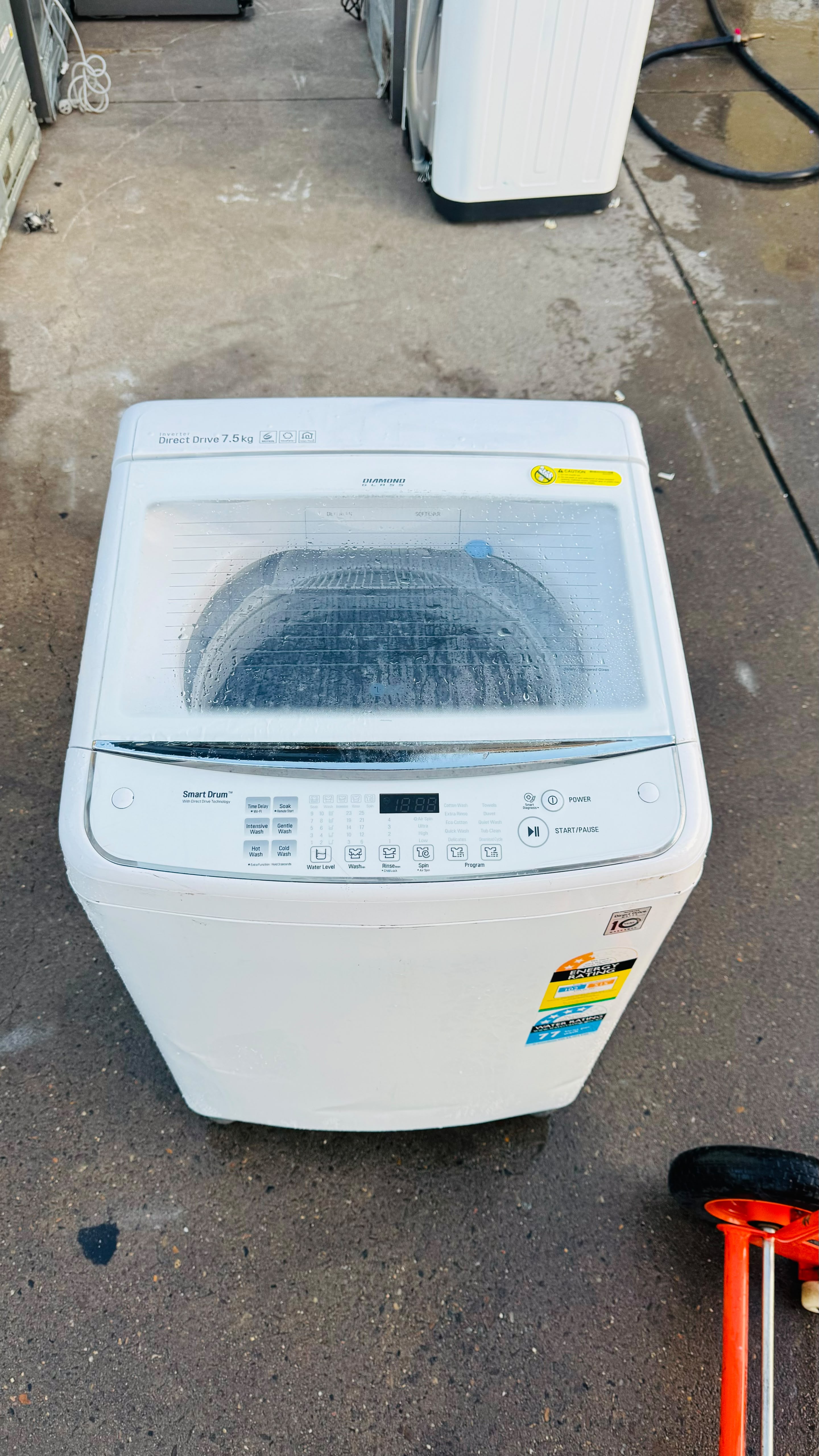 LG 7.5KGS TOP LOADER WASHING MACHINE
