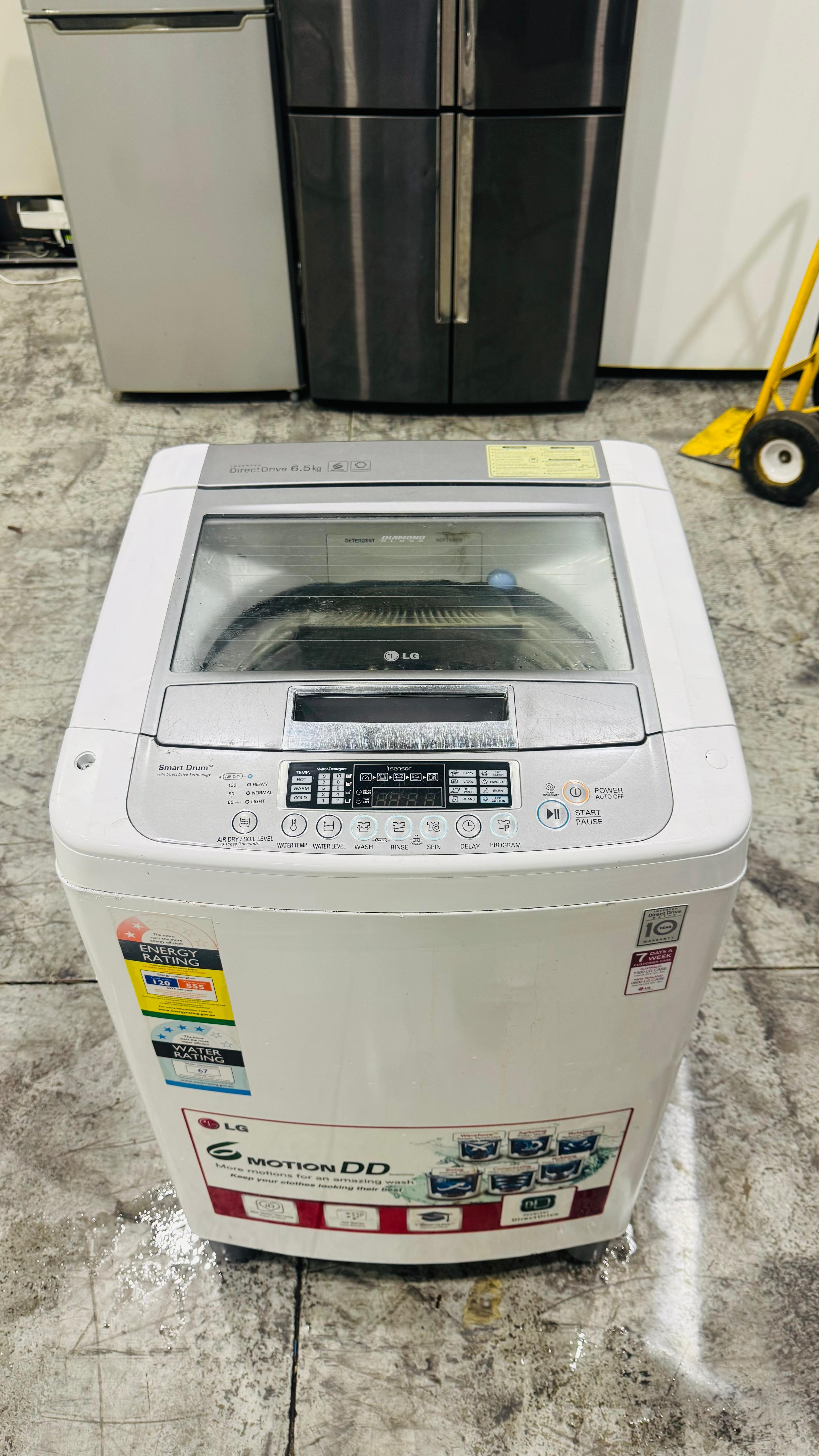 LG 6.5KGS TOP LOADER WASHING MACHINE