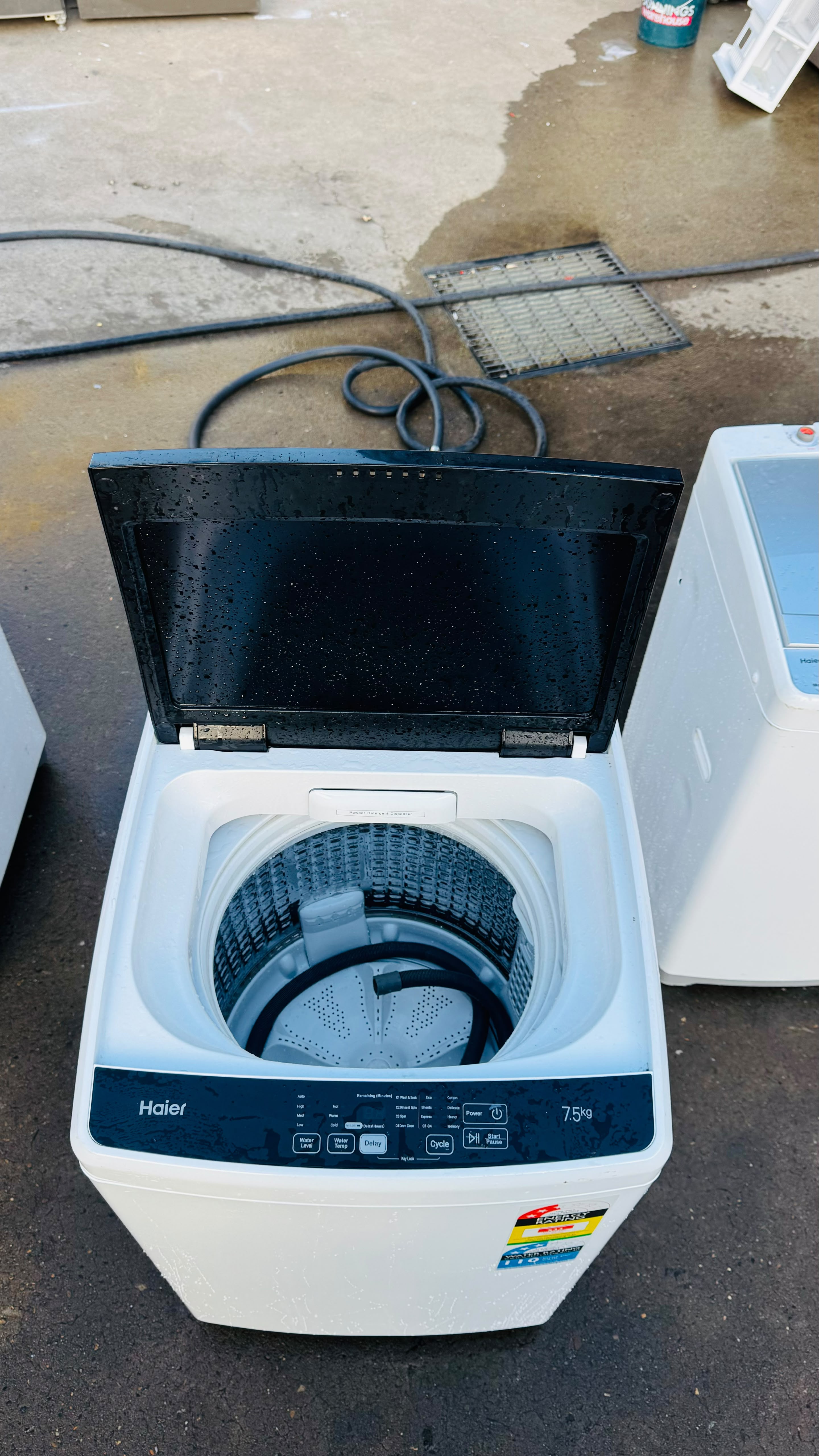 HAIER 7.5KGS TOP LOADER WASHING MACHINE
