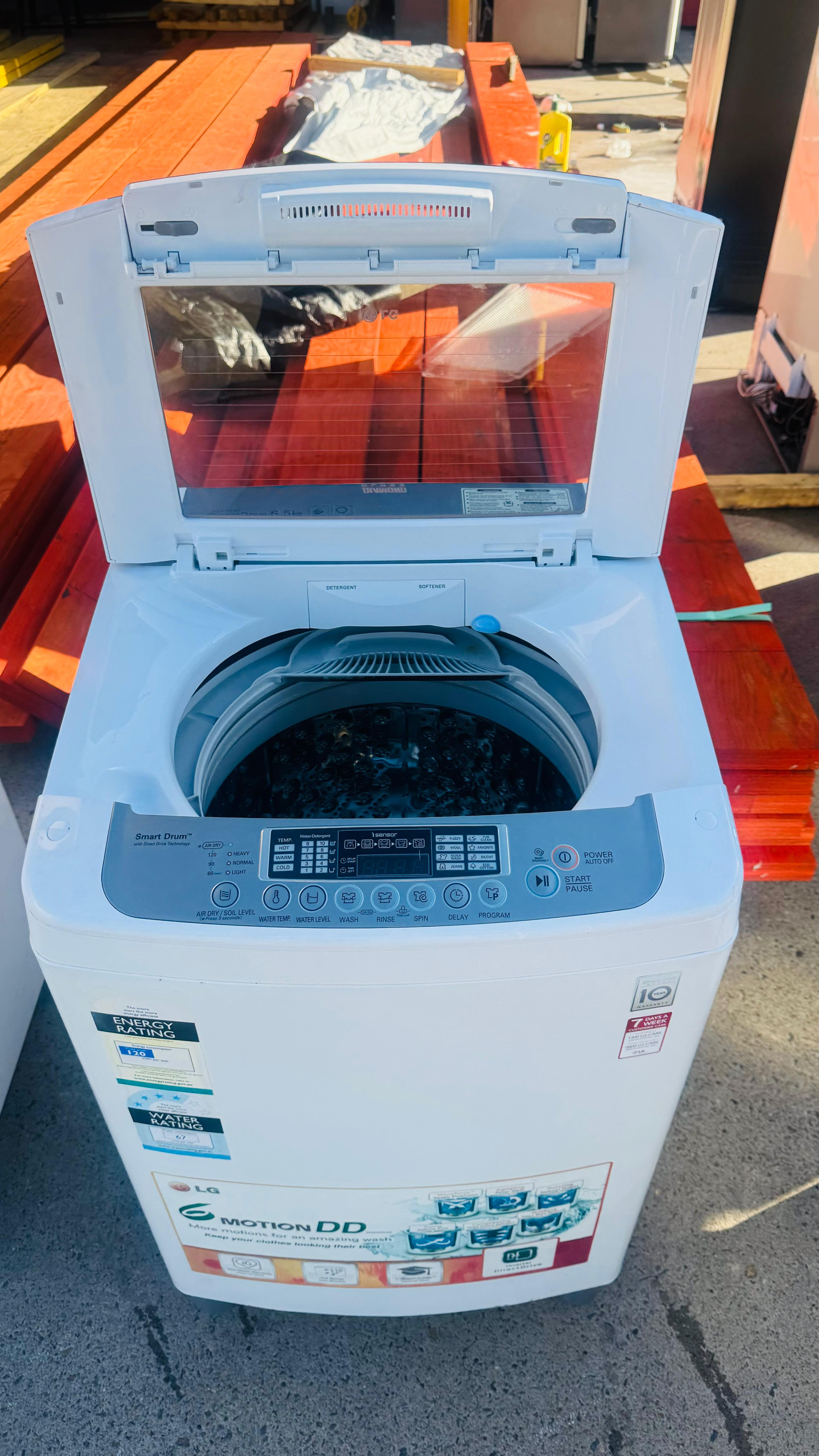LG 6.5KGS TOP LOADER WASHING MACHINE