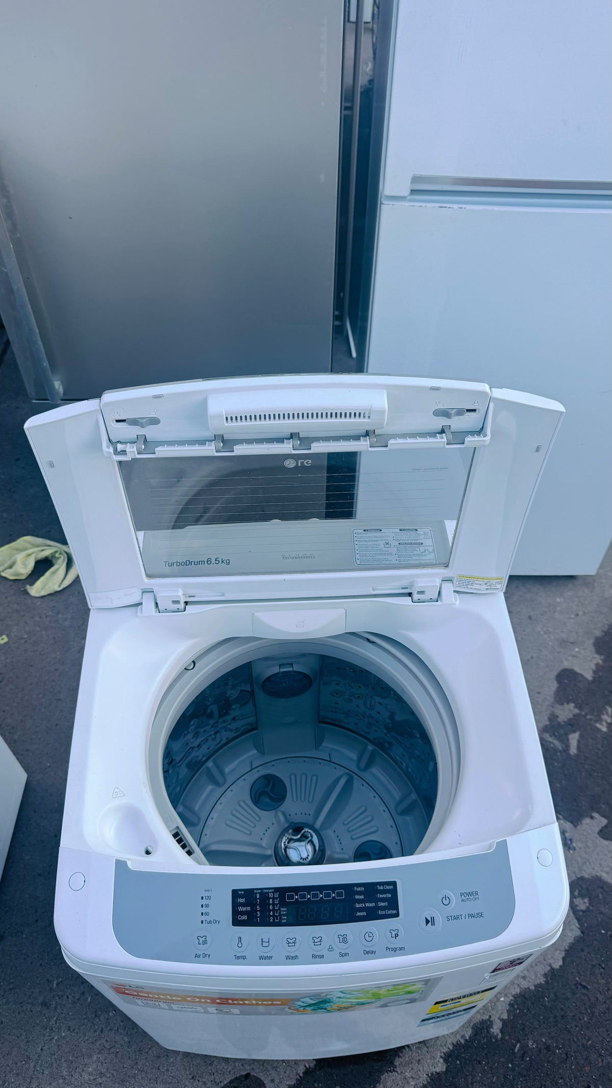 LG 6.5KGS TOP LOADER WASHING MACHINE