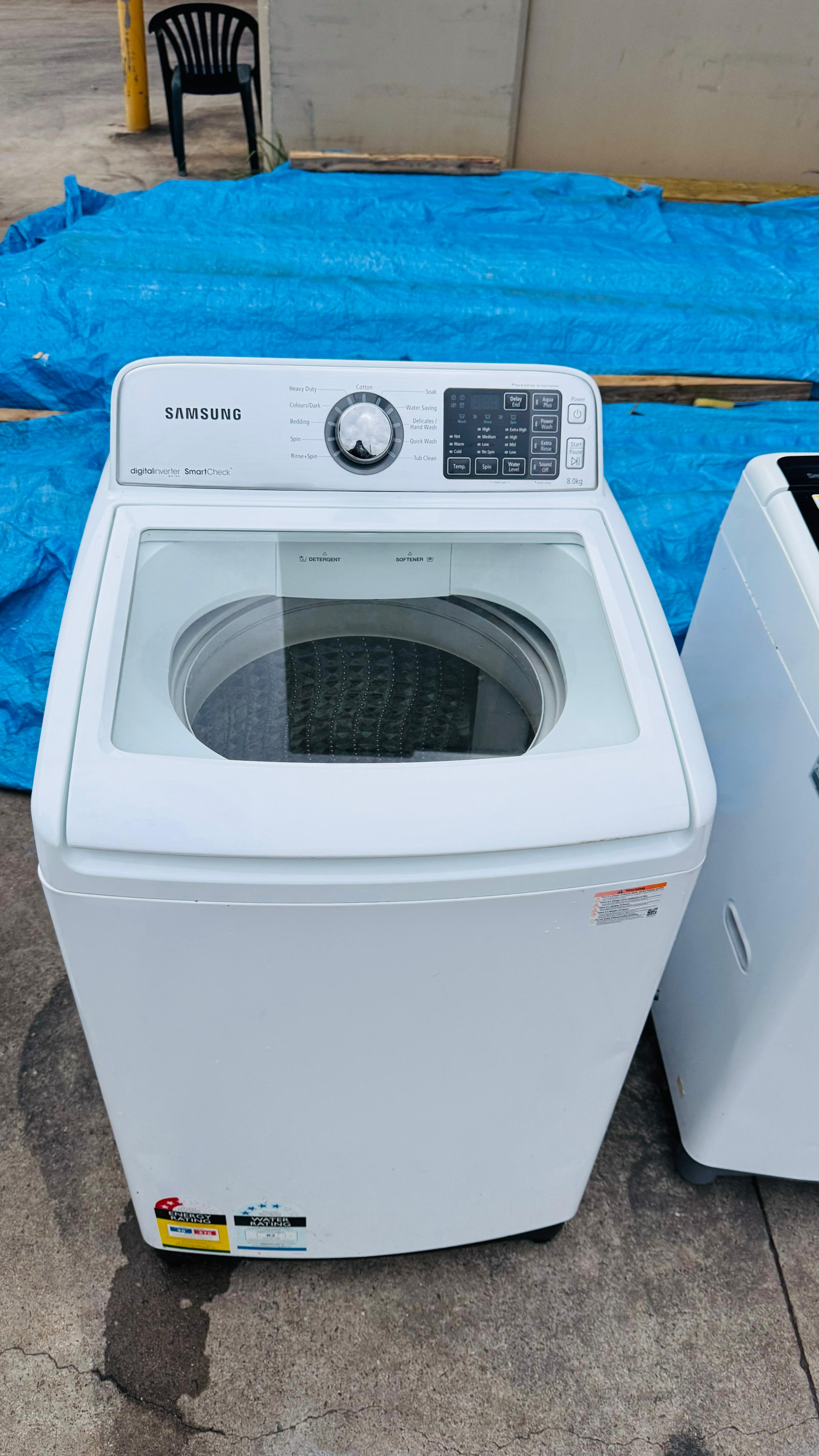 SAMSUNG 8KGS TOP LOADER WASHING MACHINE
