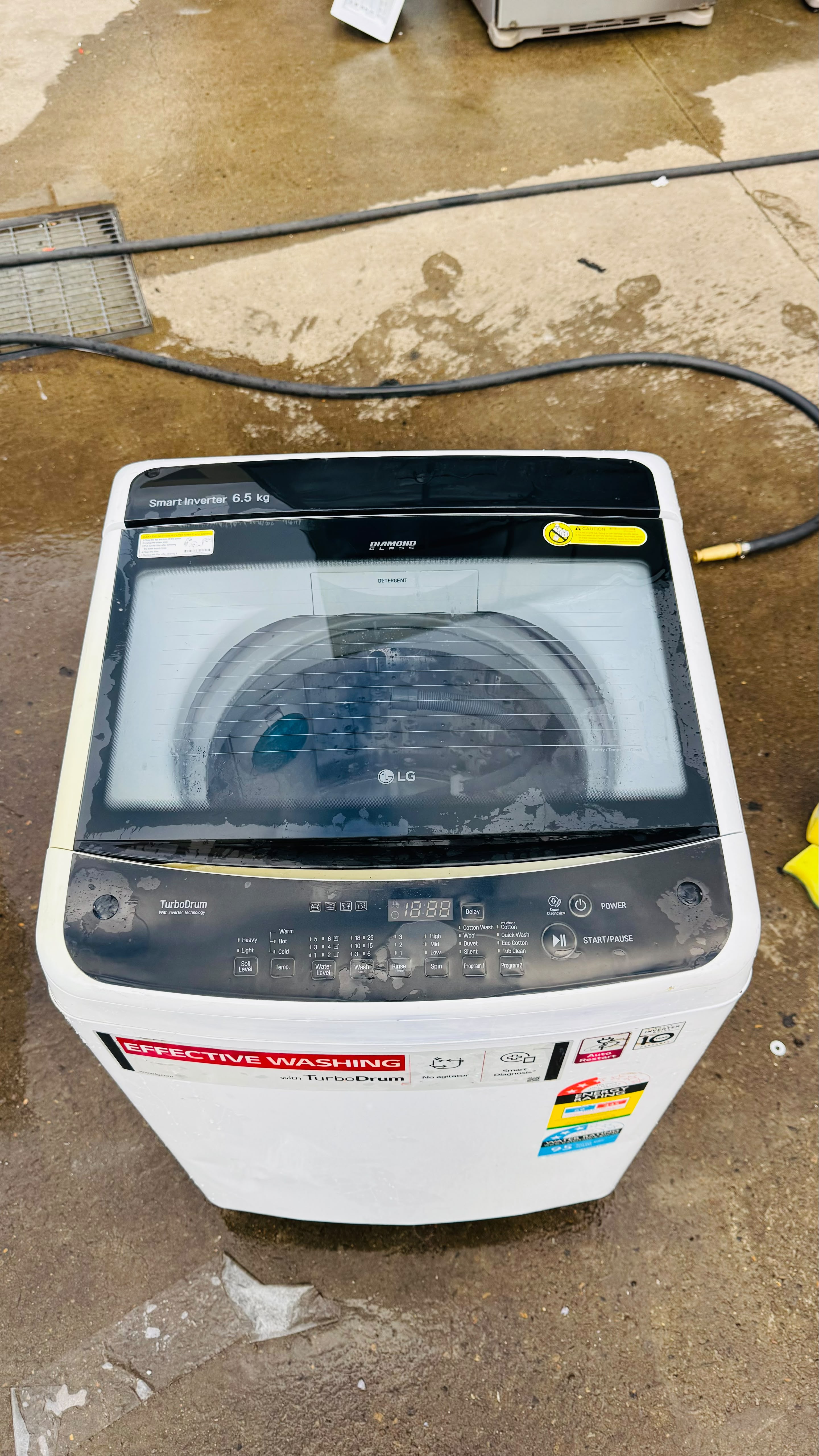 LG 6.5KGS TOP LOADER WASHING MACHINE