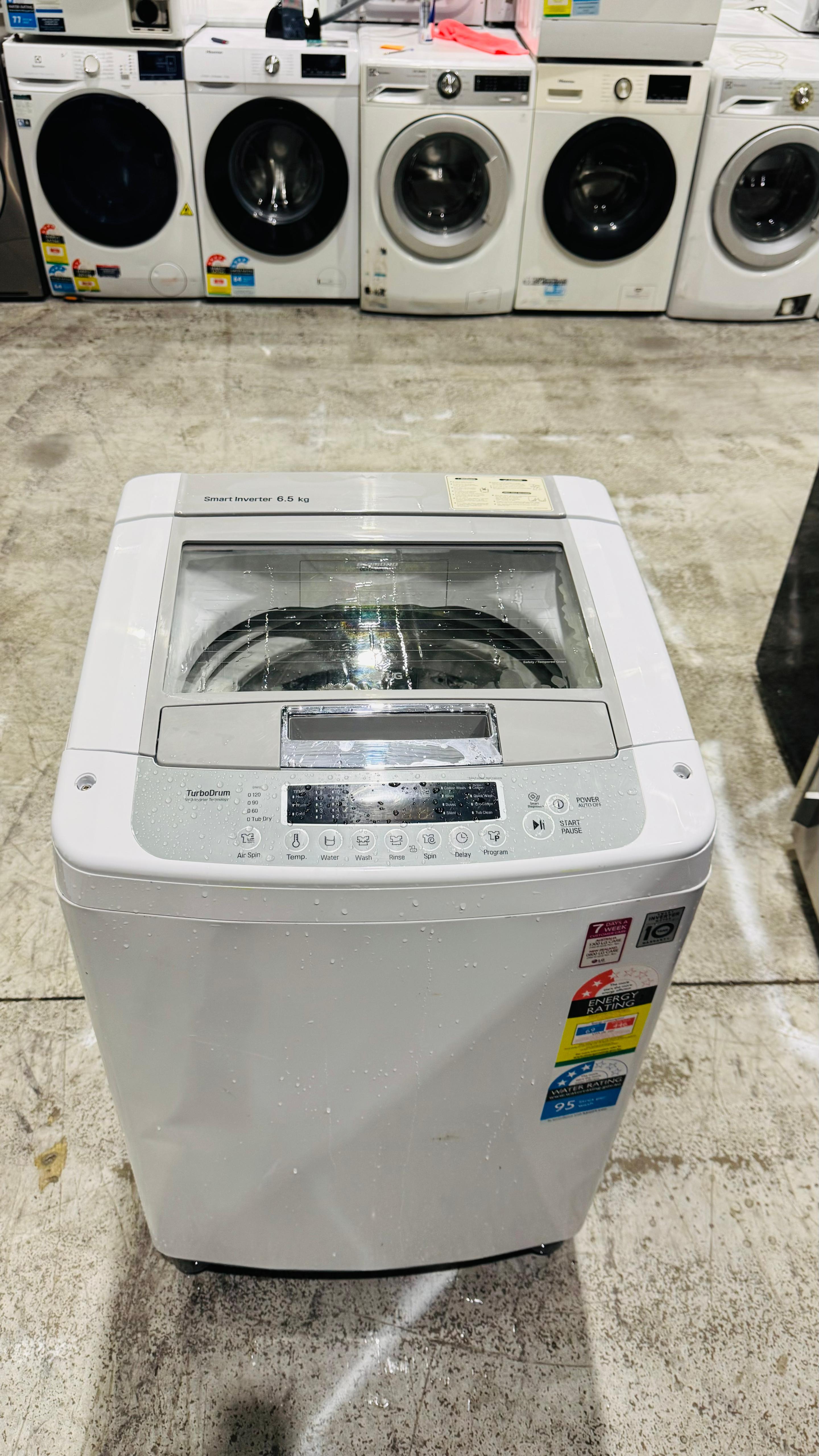 LG 6.5KGS TOP LOADER WASHING MACHINE