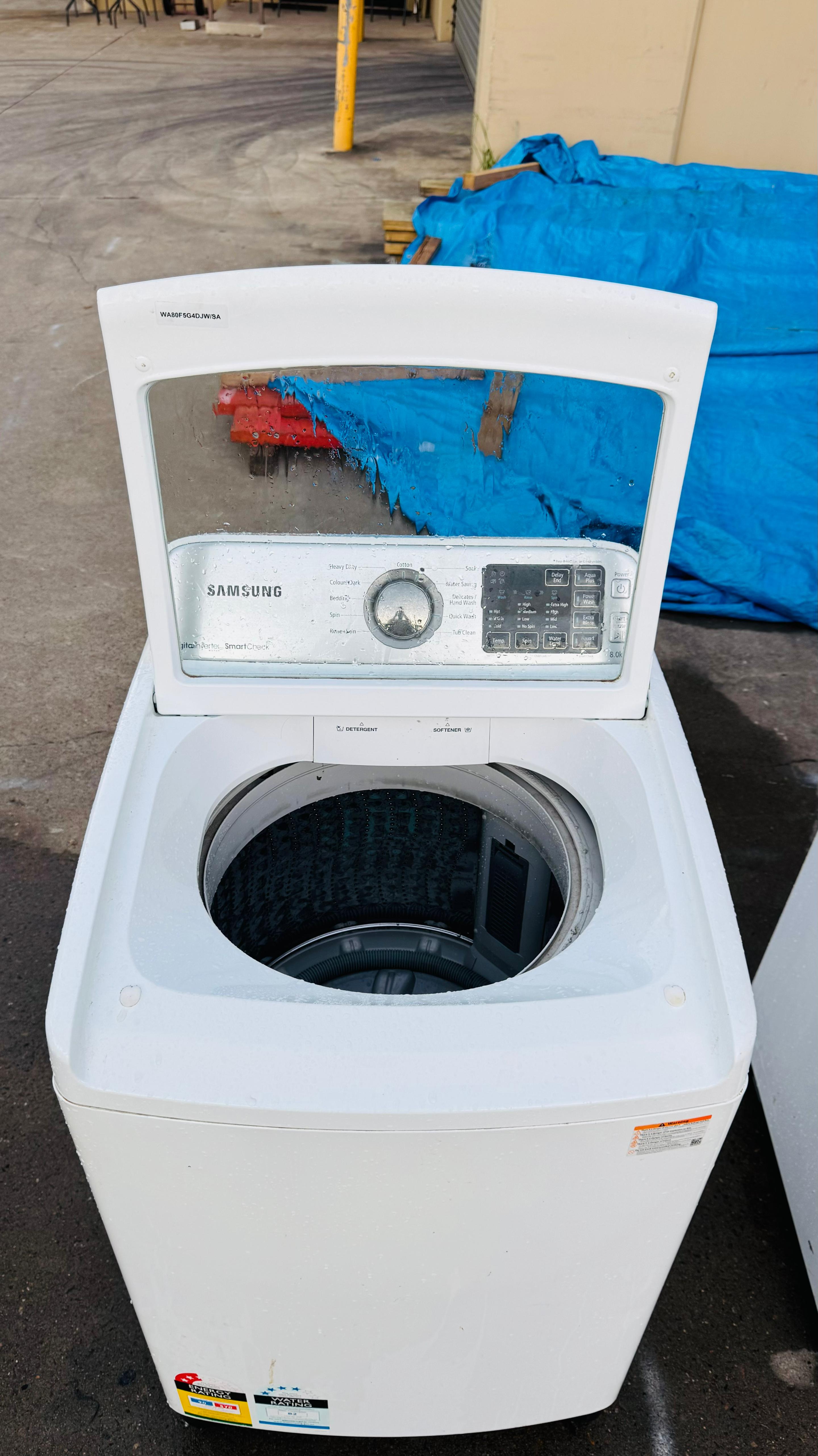 SAMSUNG 8KGS TOP LOADER WASHING MACHINE