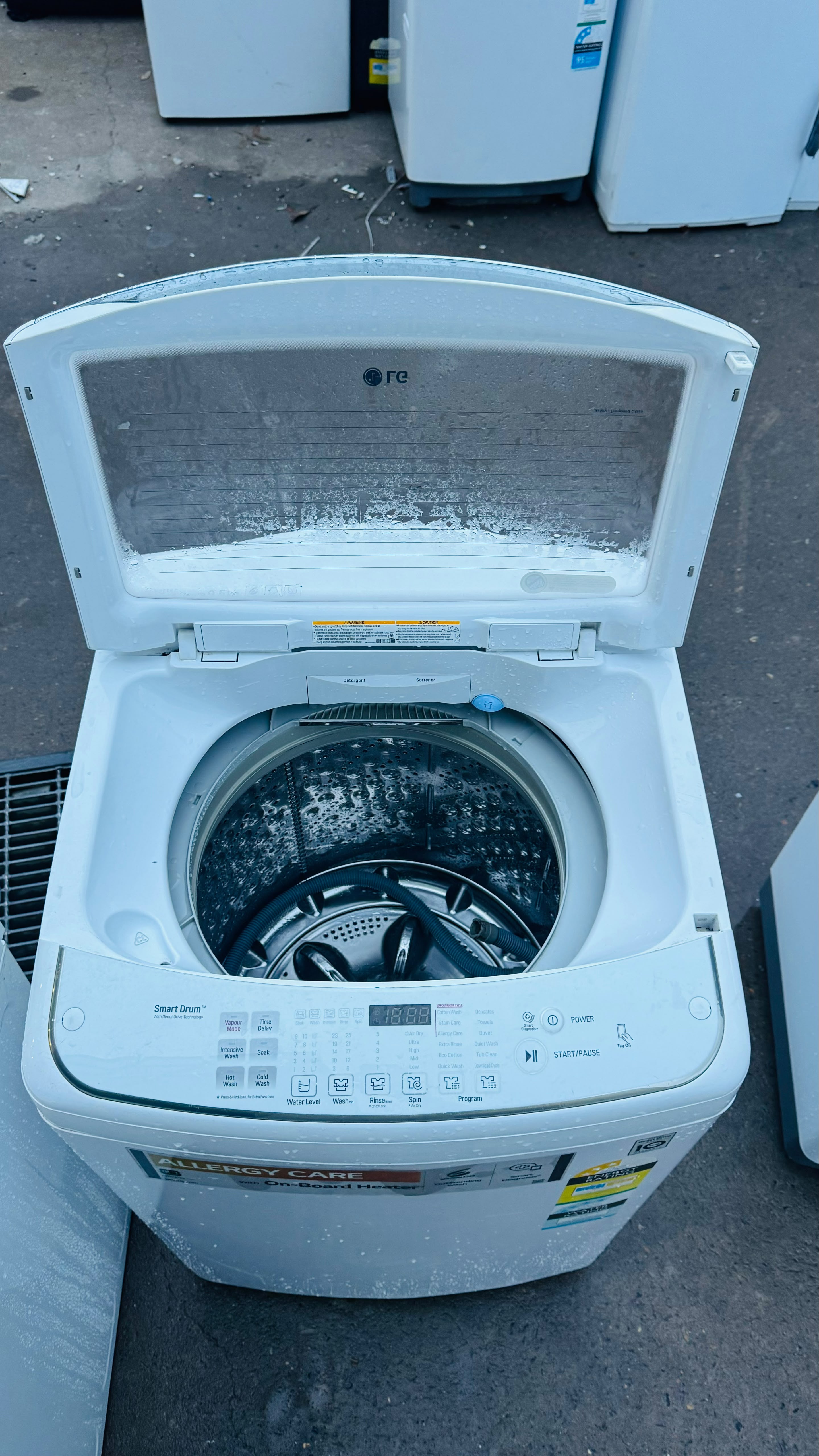 LG 9.5KGS TOP LOADER WASHING MACHINE