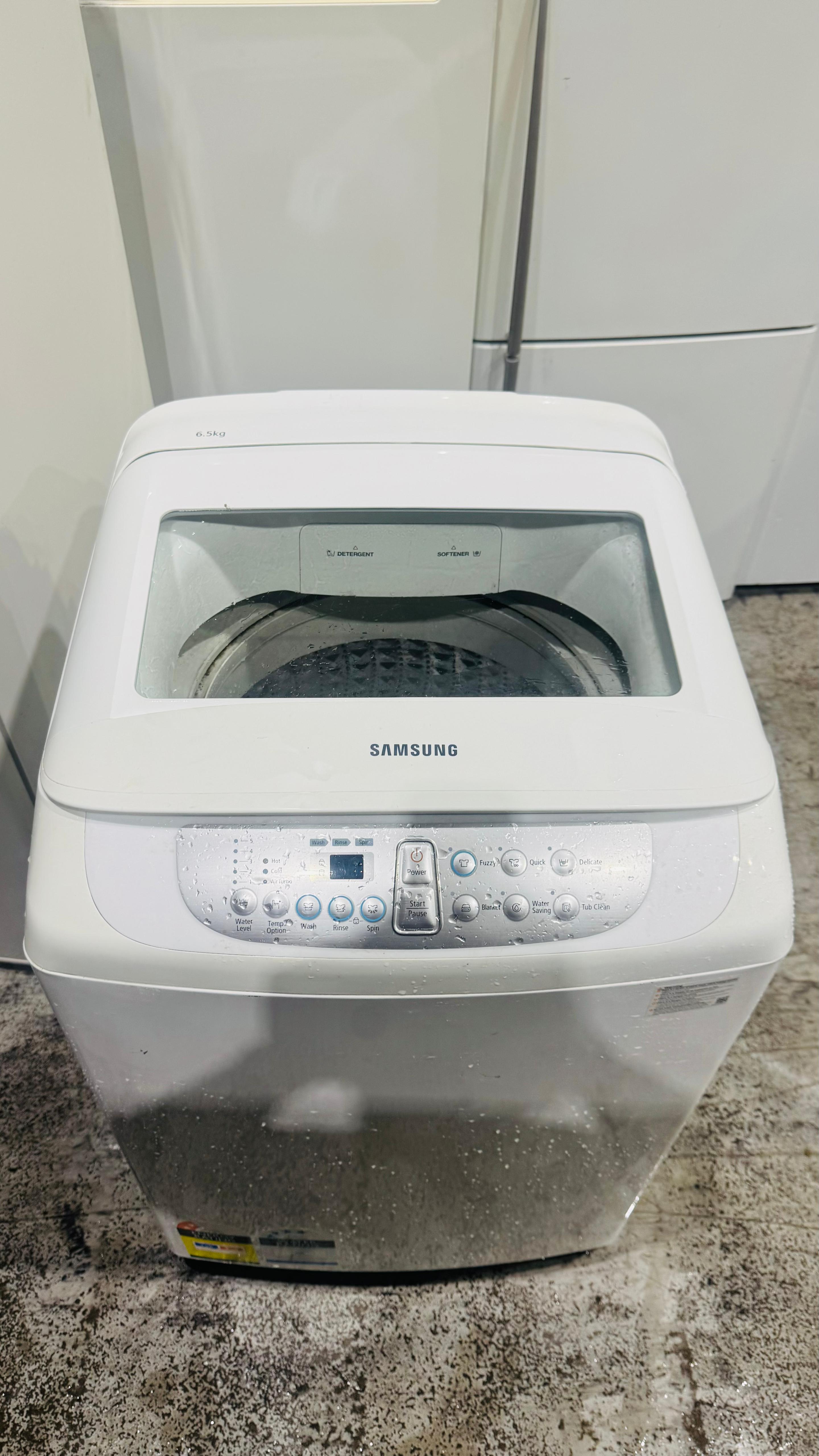 SAMSUNG 6.5KGS TOP LOADER WASHING MACHINE