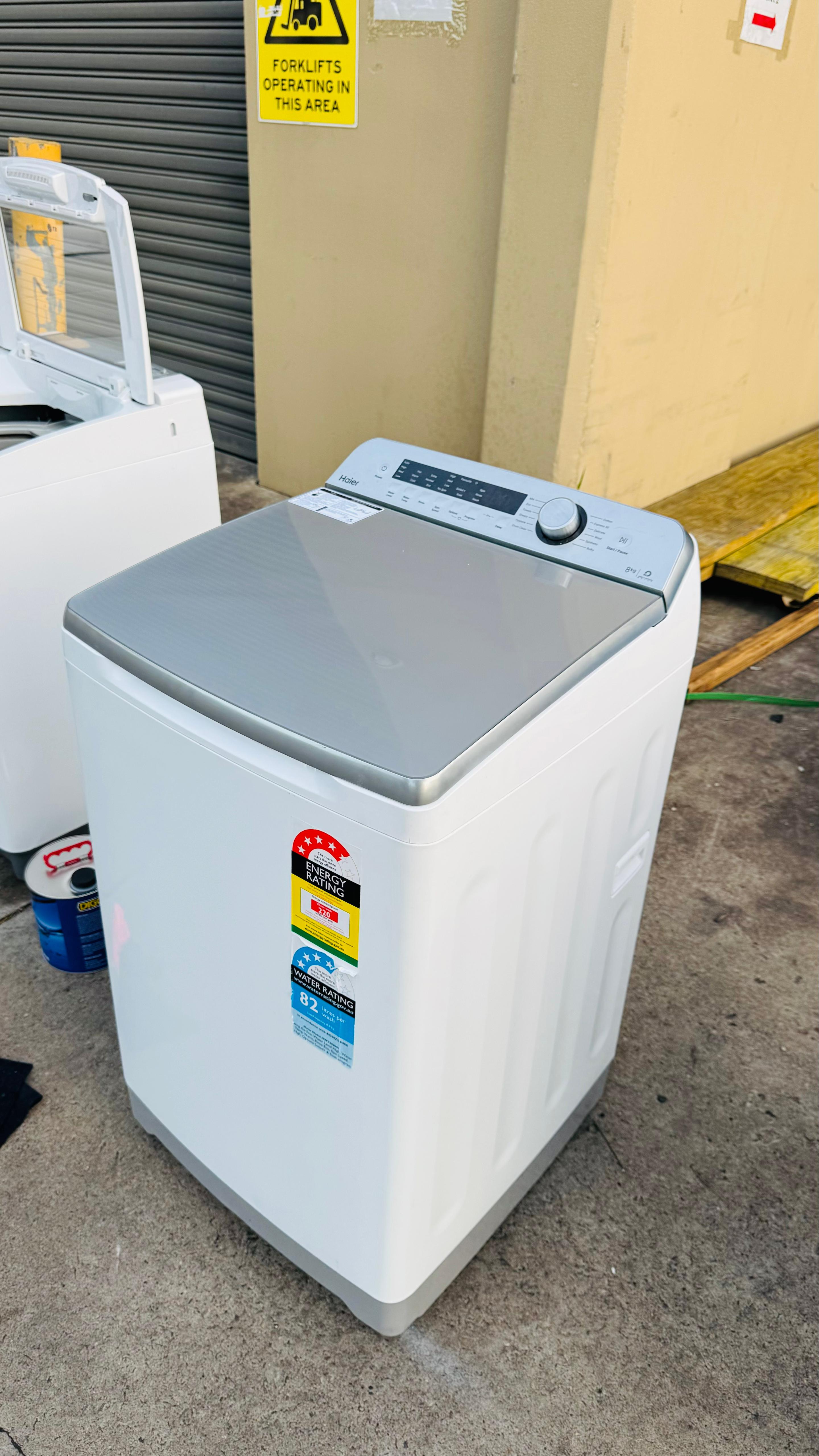 HAIER 8 KGS TOP LOADER WASHING MACHINE