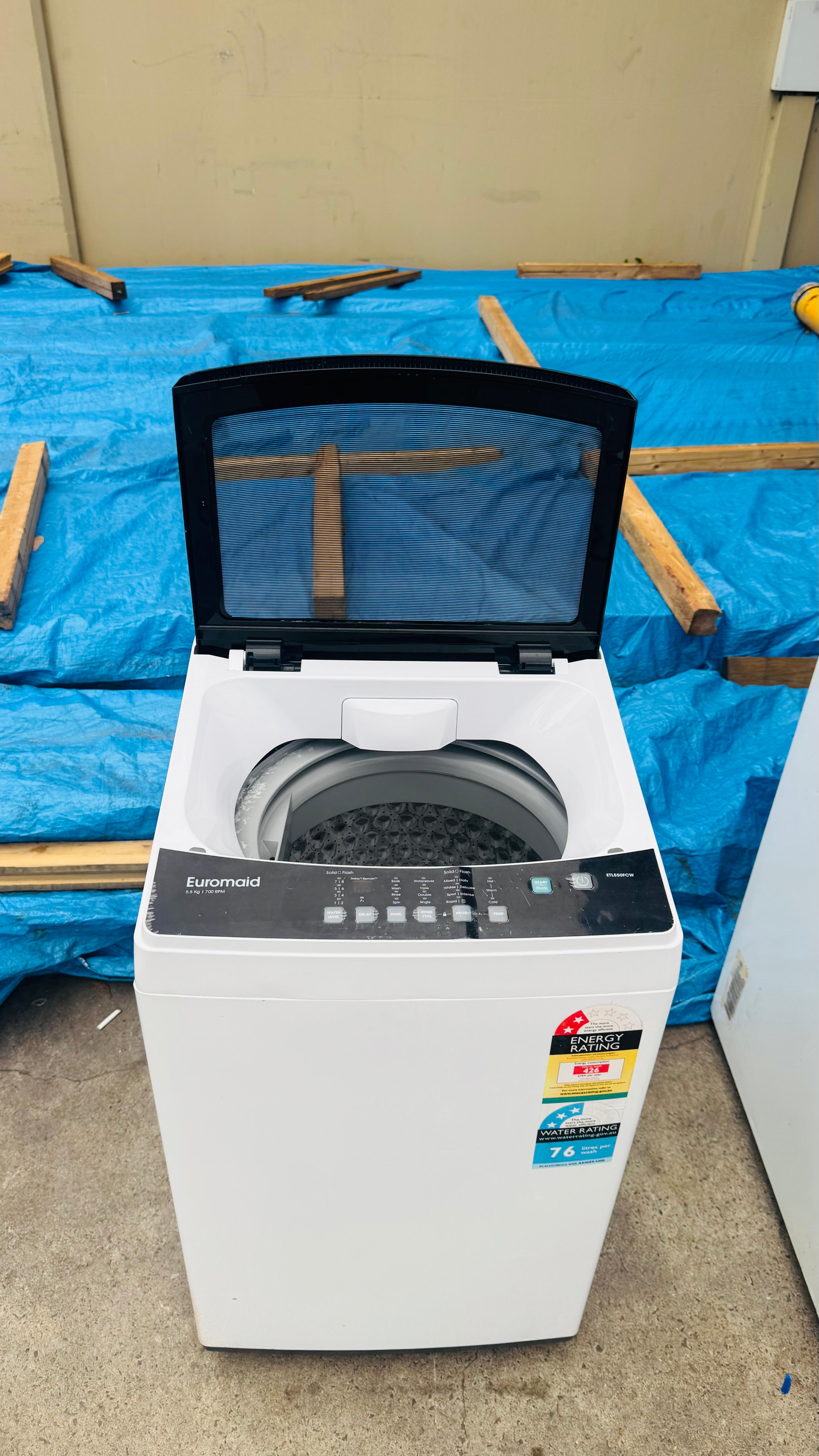EUROMAID 5.5KGS TOP LOADER WASHING MACHINE