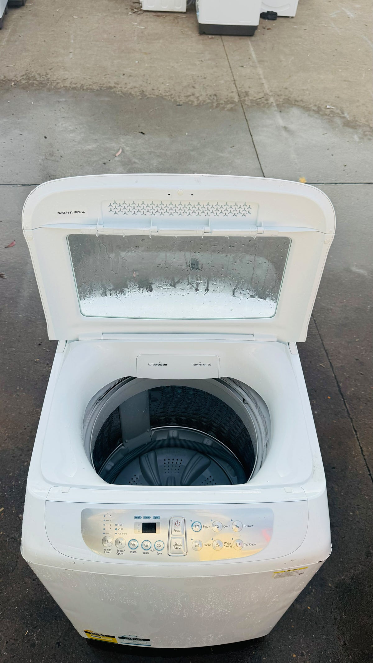 SAMSUNG 6.5KGS TOP LOADER WASHING MACHINE