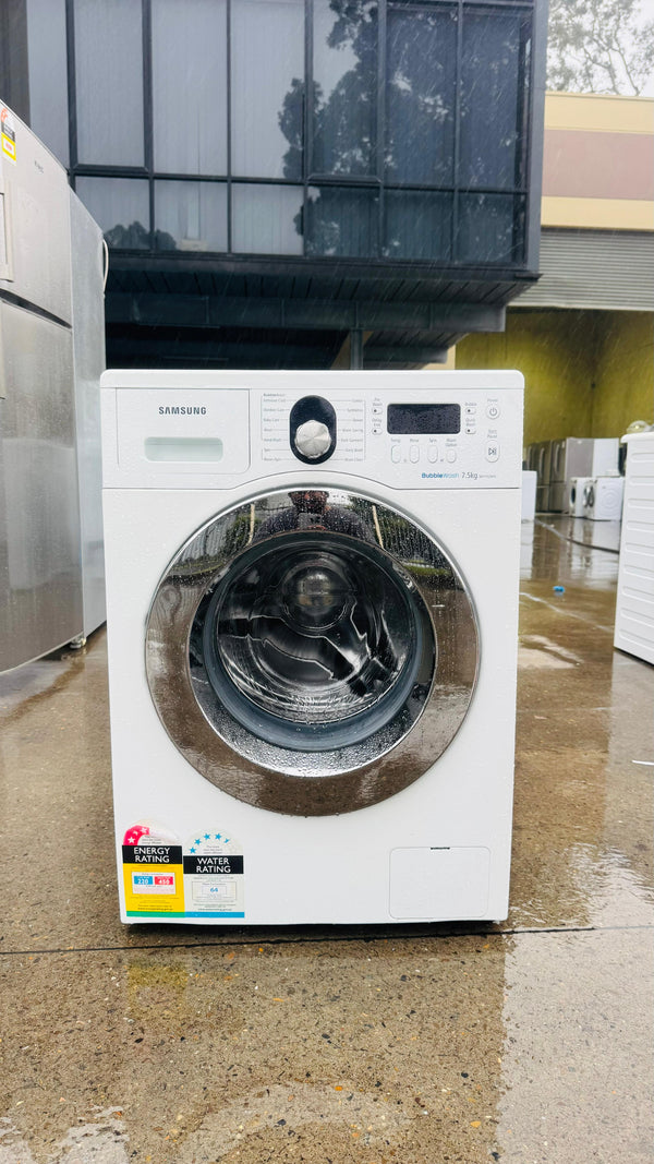 SAMSUNG 7.5KGS FRONT LOADER WASHING MACHINE