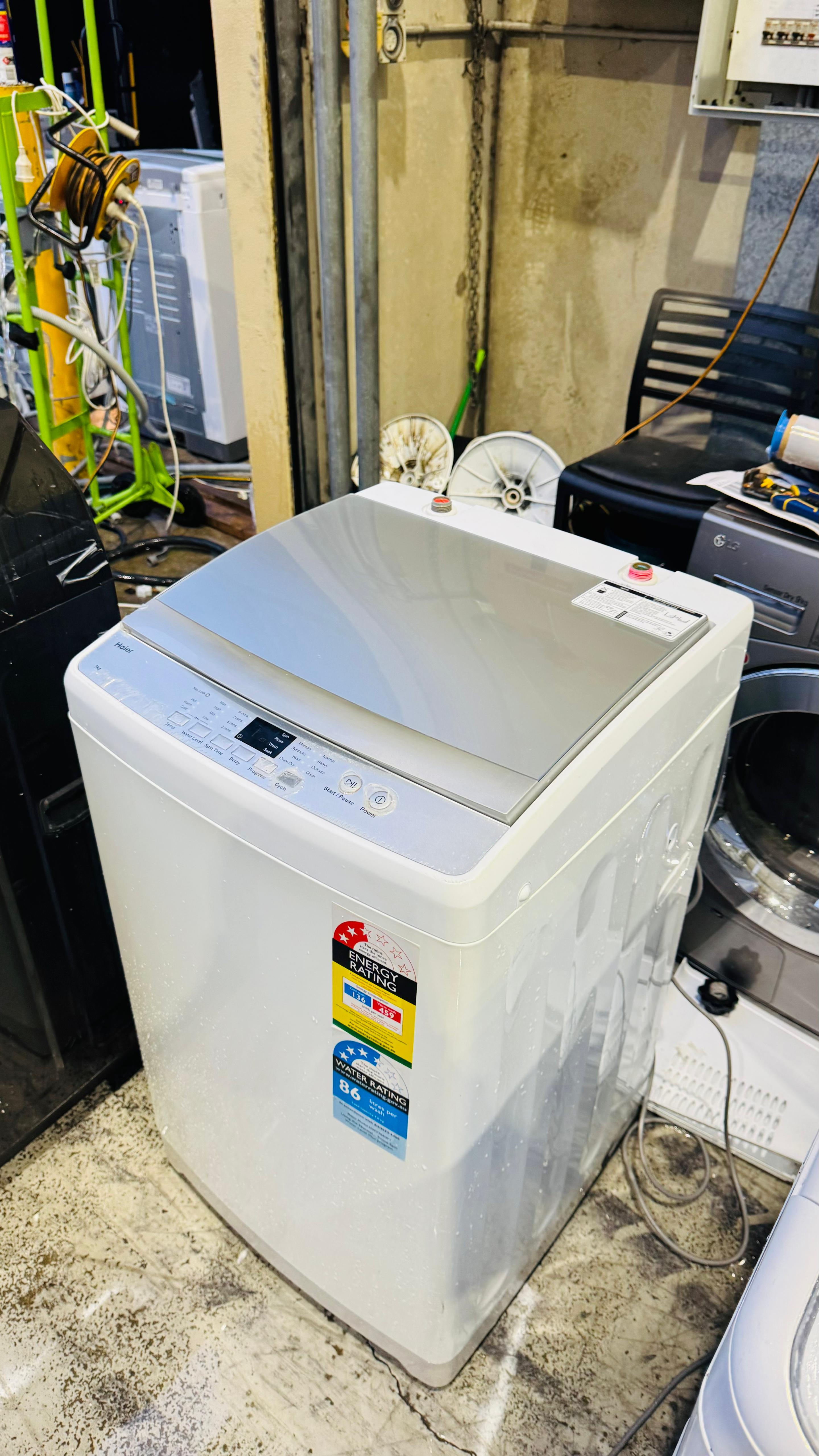 HAIER 7KGS TOP LOADER WASHING MACHINE