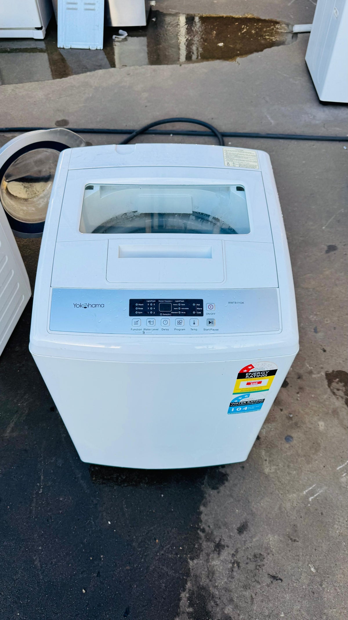 YOKOHOMA 8KGS TOP LOADER WASHING MACHINE