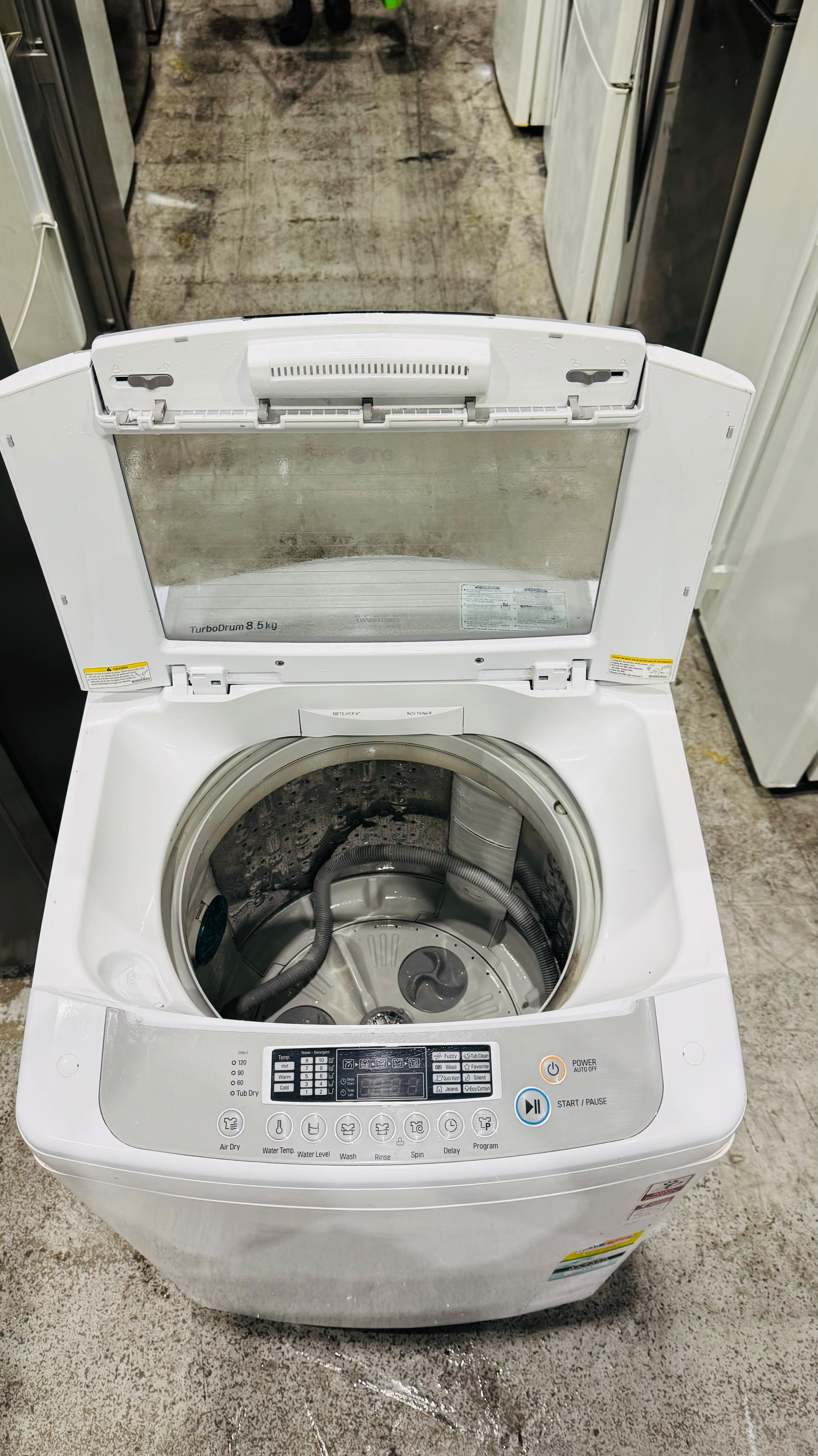 LG 8.5KGS TOP LOADER WASHING MACHINE