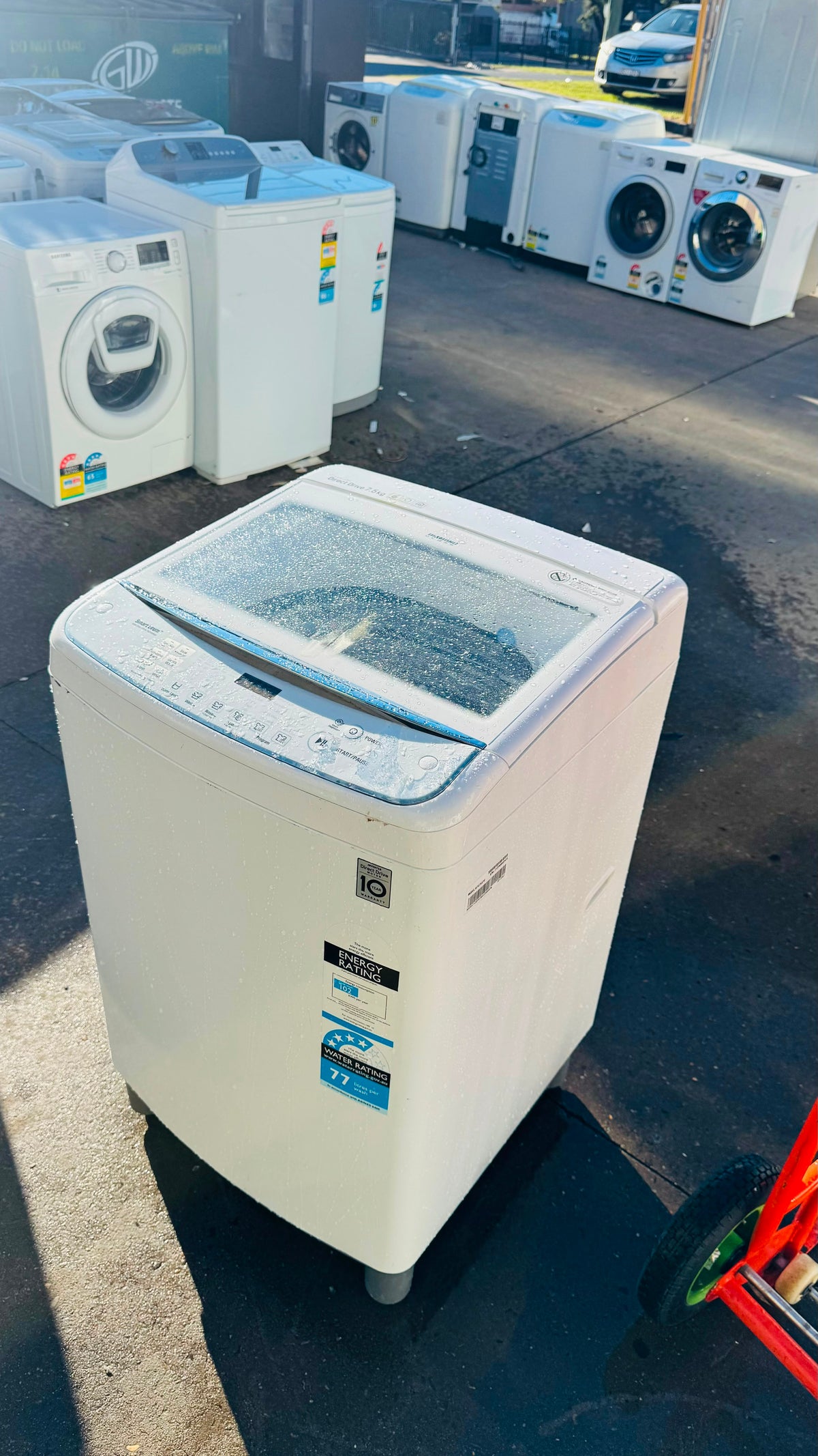 LG 7.5KGS TOP LOADER WASHING MACHINE