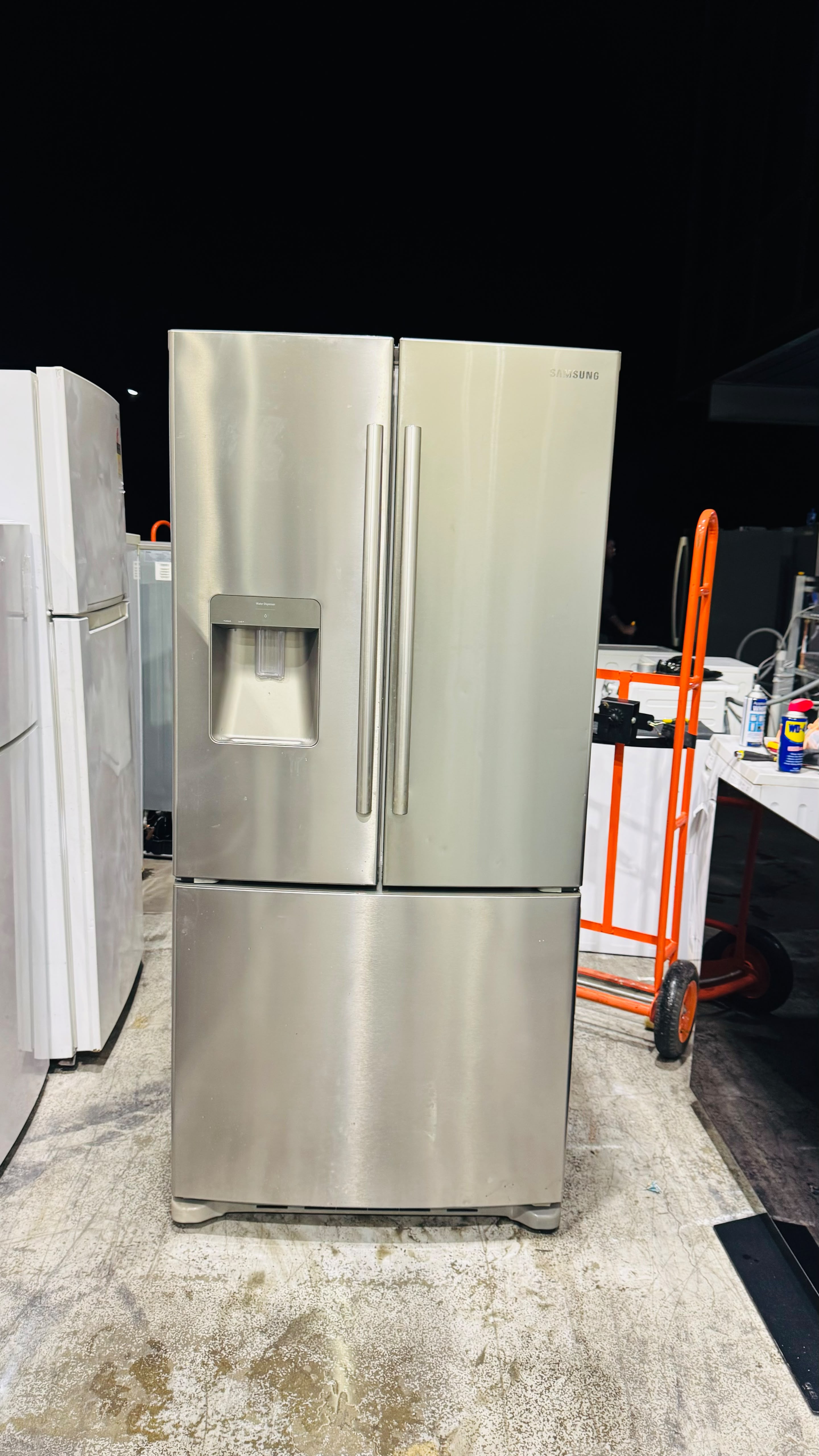 SAMSUNG FRENCH DOOR 533 FRIDGE FREEZER