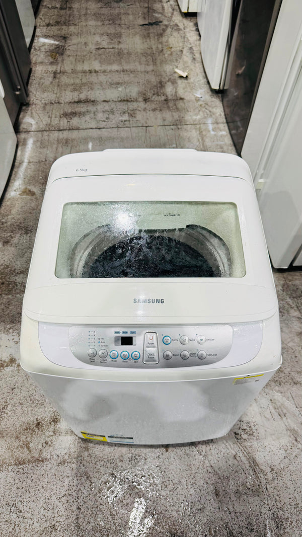 SAMSUNG 6.5KGS TOP LOADER WASHING MACHINE