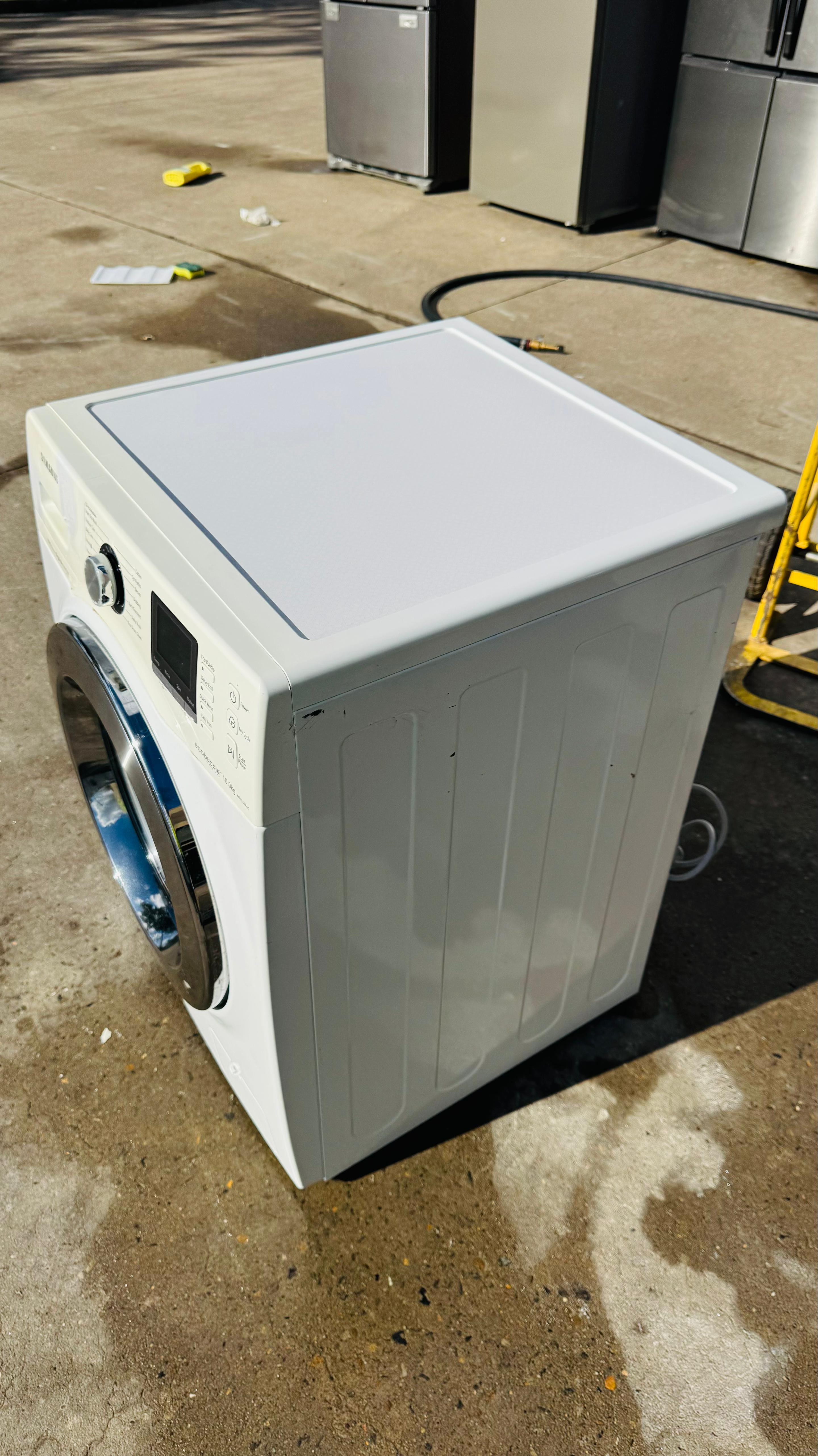 SAMSUNG 10KGS FRONT LOADER WASHING MACHINE