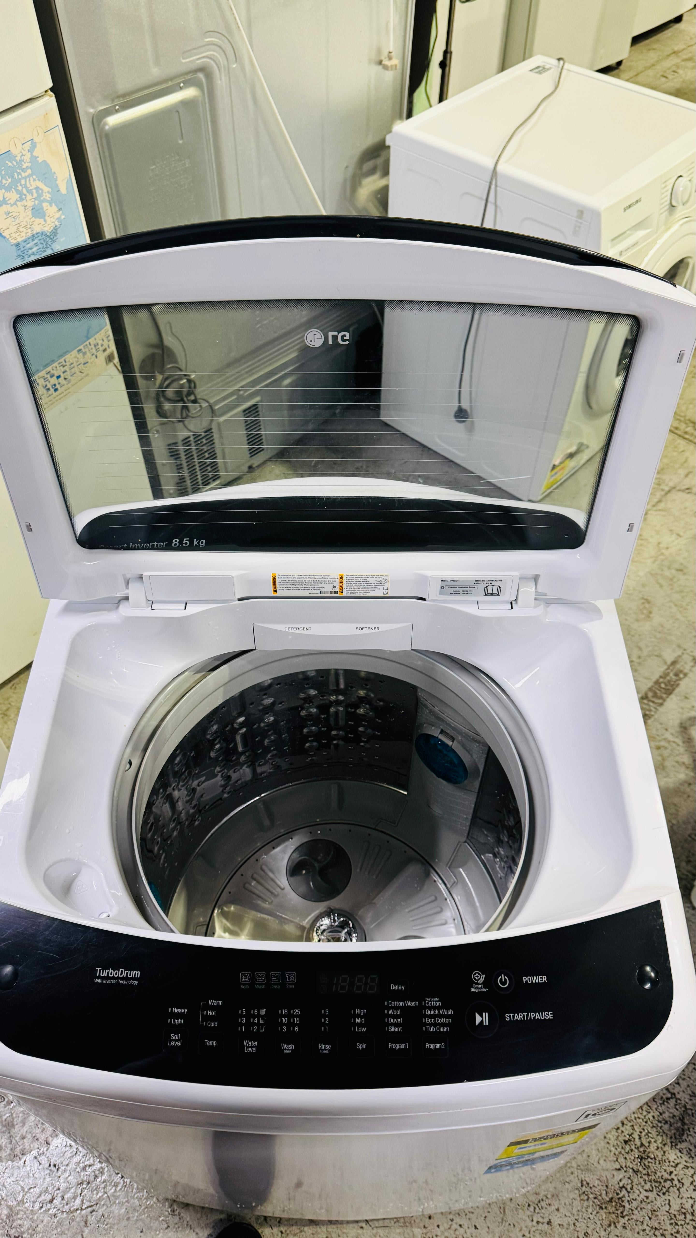 LG 8.5KGS TOP LOADER WASHING MACHINE