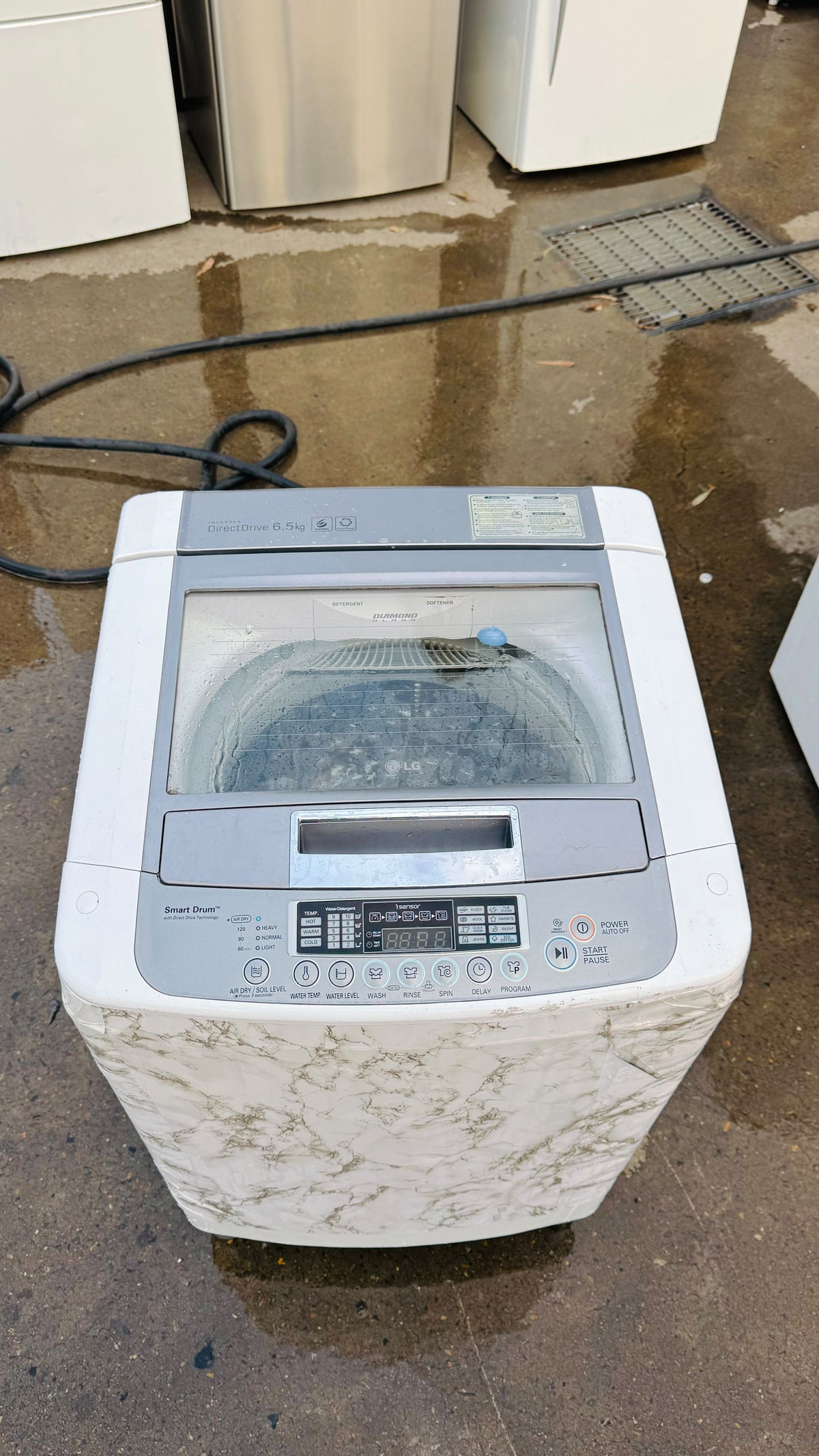 LG 6.5KGS TOP LOADER WASHING MACHINE