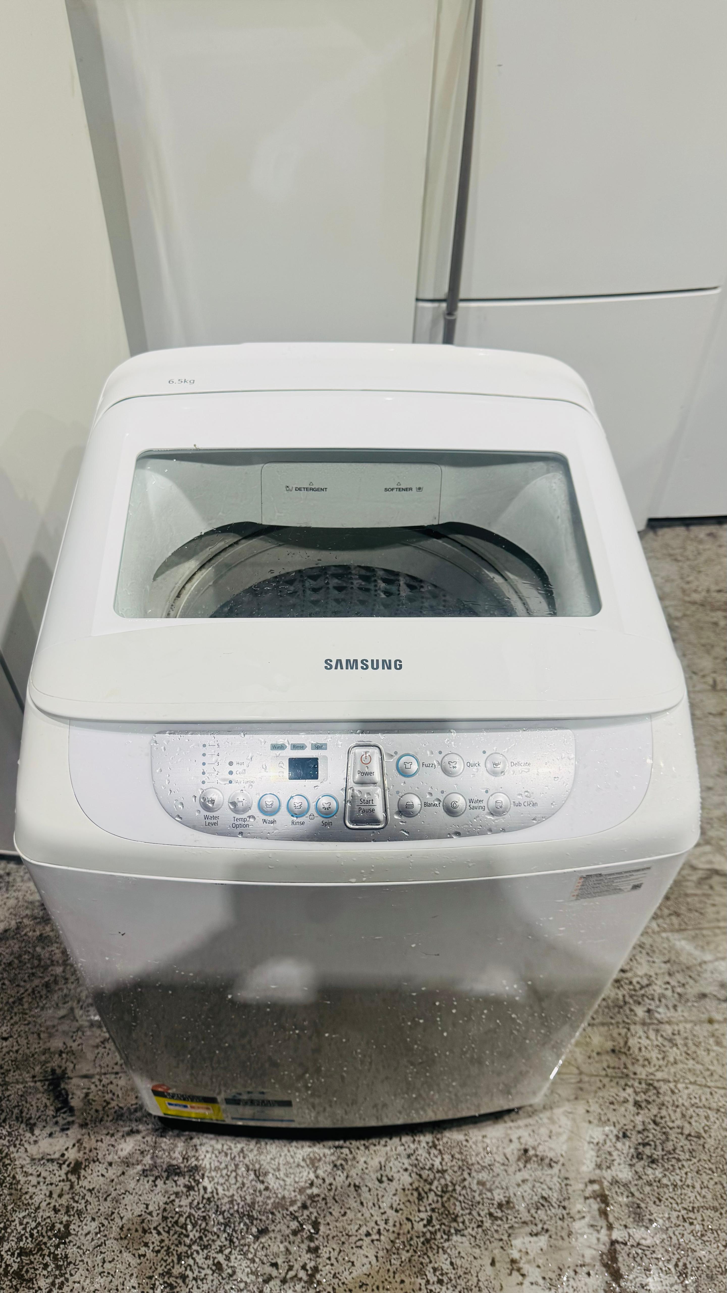 SAMSUNG 6.5KGS TOP LOADER WASHING MACHINE