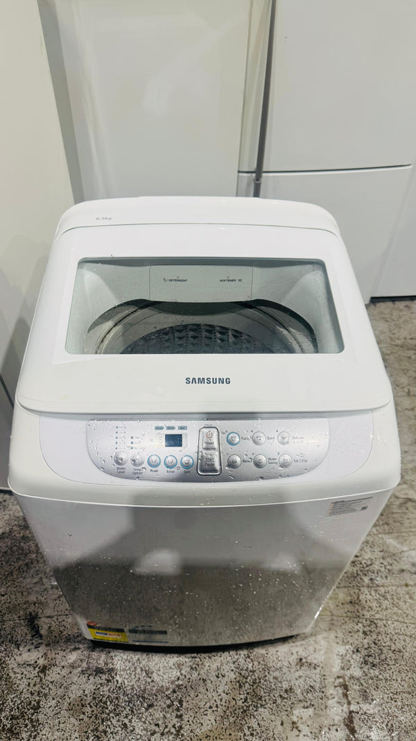 SAMSUNG 6.5KGS TOP LOADER WASHING MACHINE