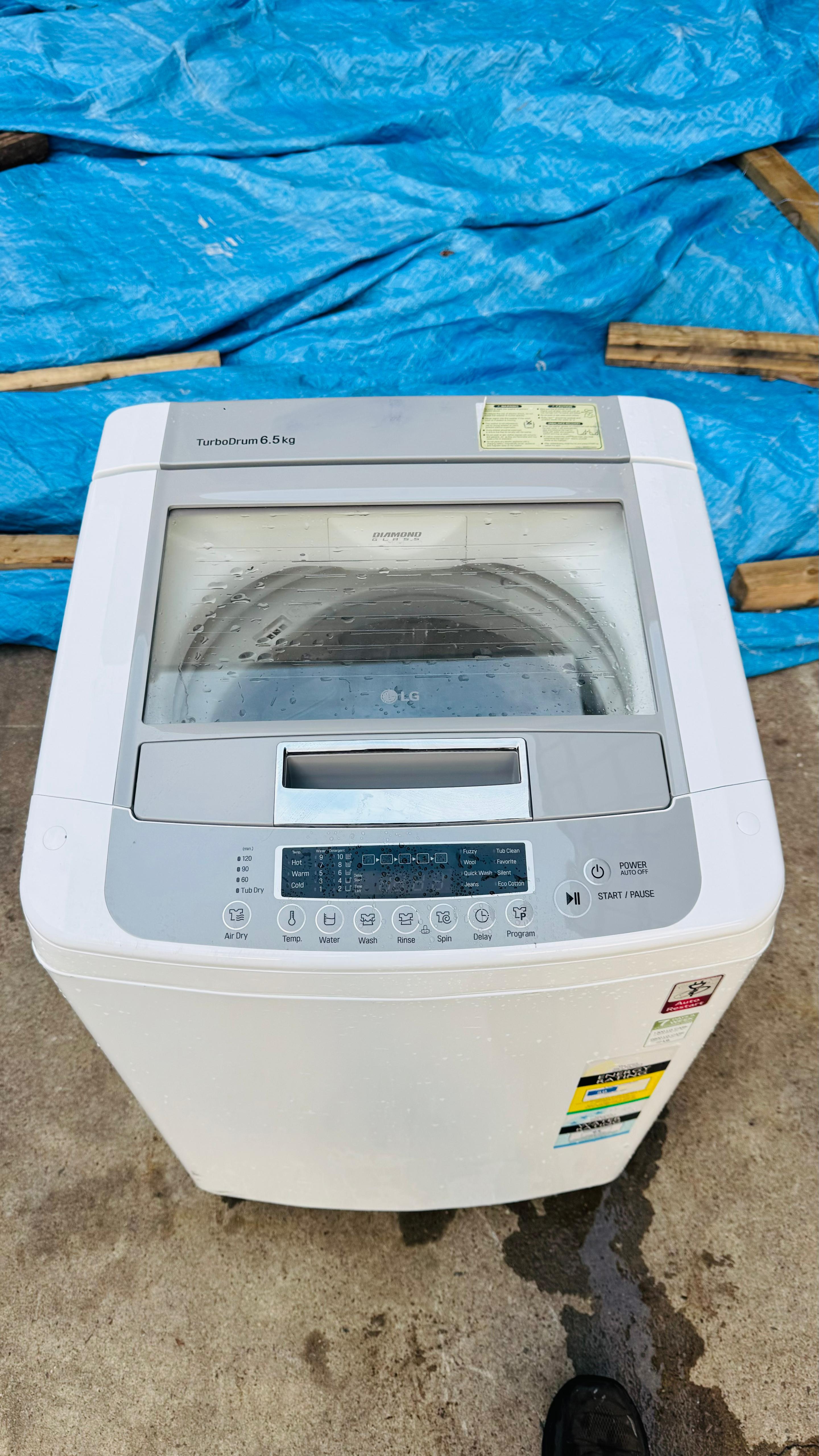 LG 6.5KGS TOP LOADER WASHING MACHINE