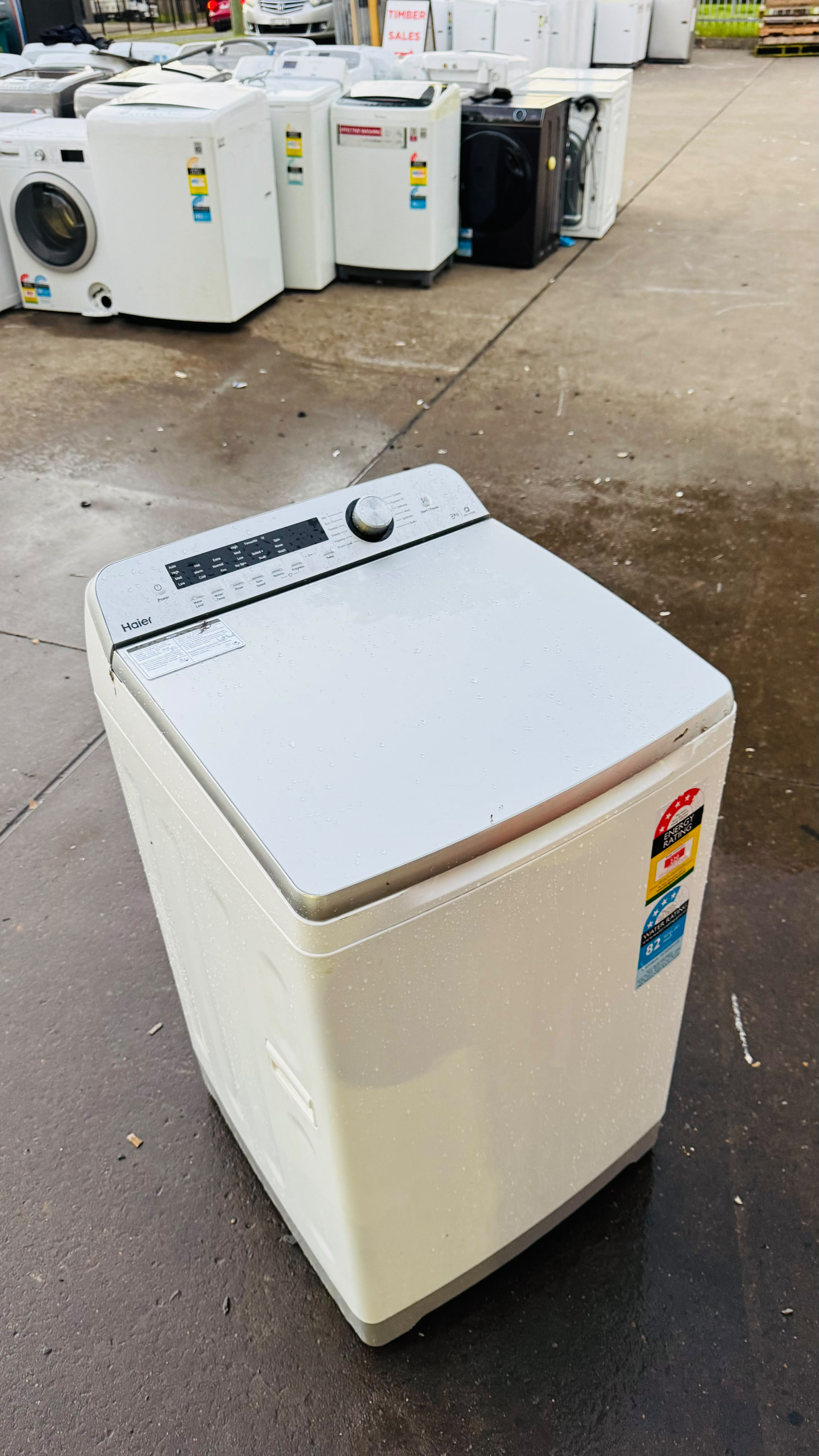 HAIER 8KGS TOP LOADER WASHING MACHINE