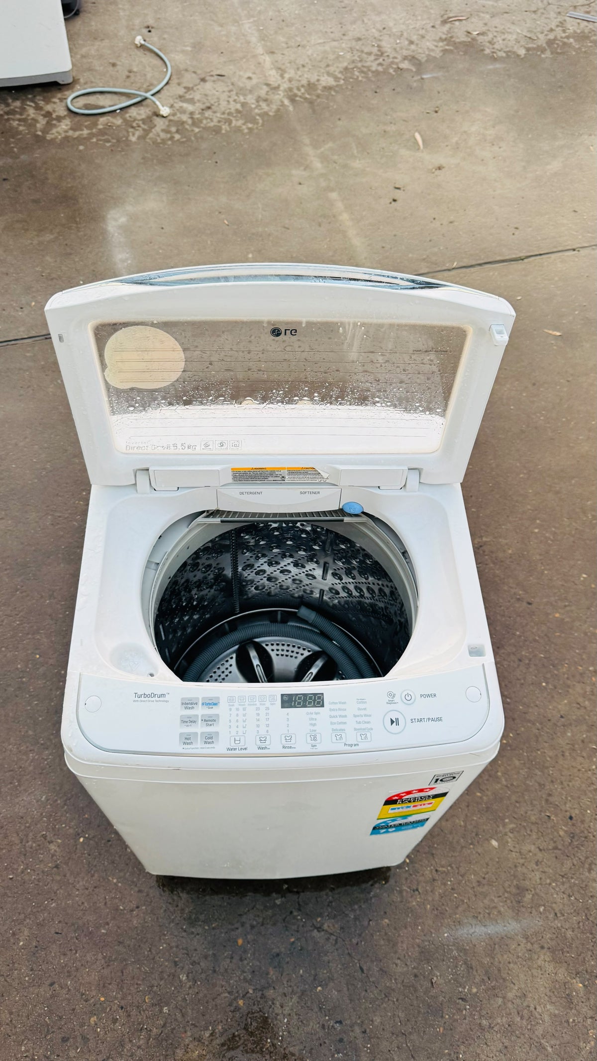 LG 6.5KGS TOP LOADER WASHING MACHINE