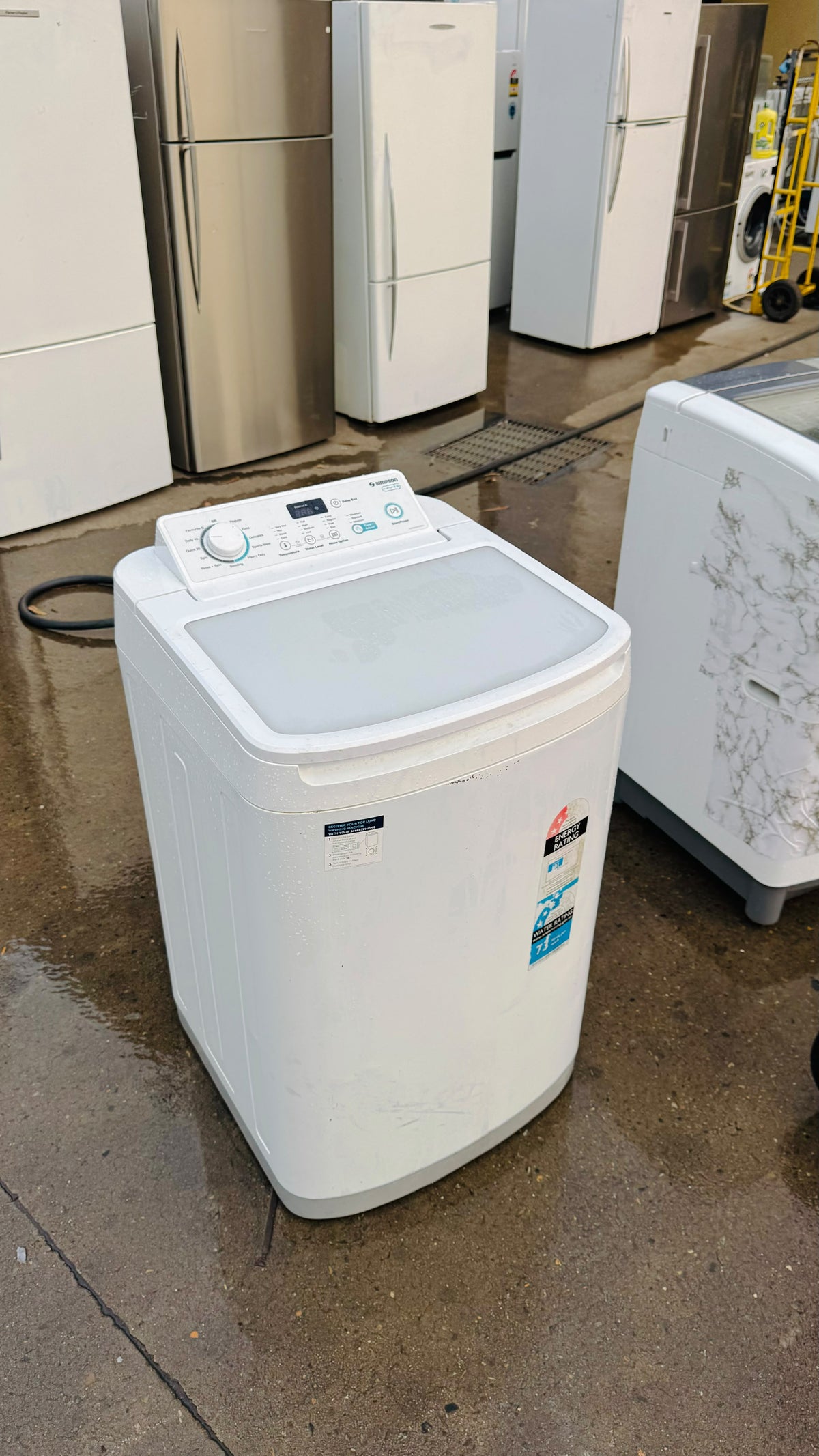SIMPSON 6KGS TOP LOADER WASHING MACHINE