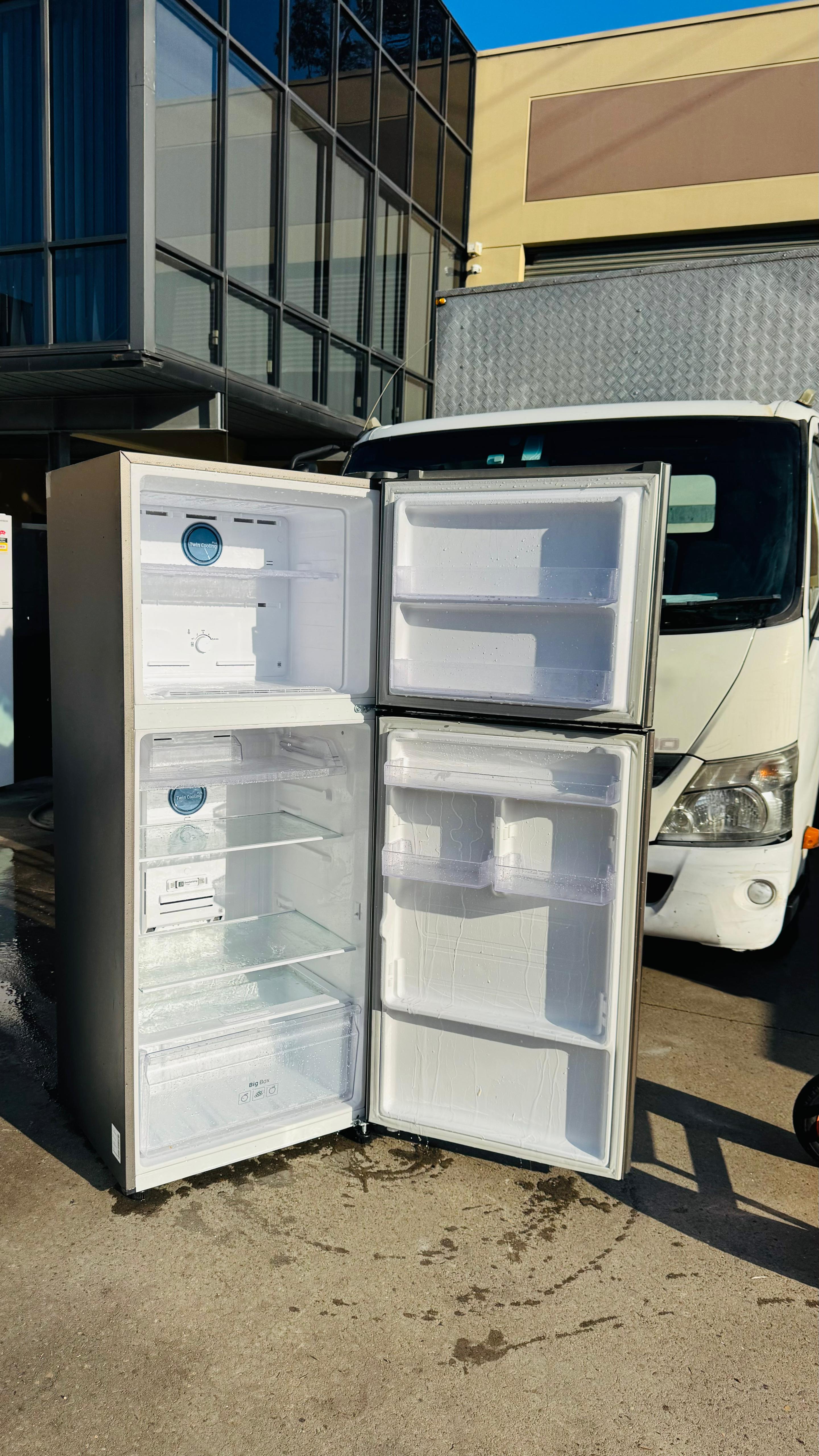 SAMSUNG 400 LITRES FRIDGE FREEZER