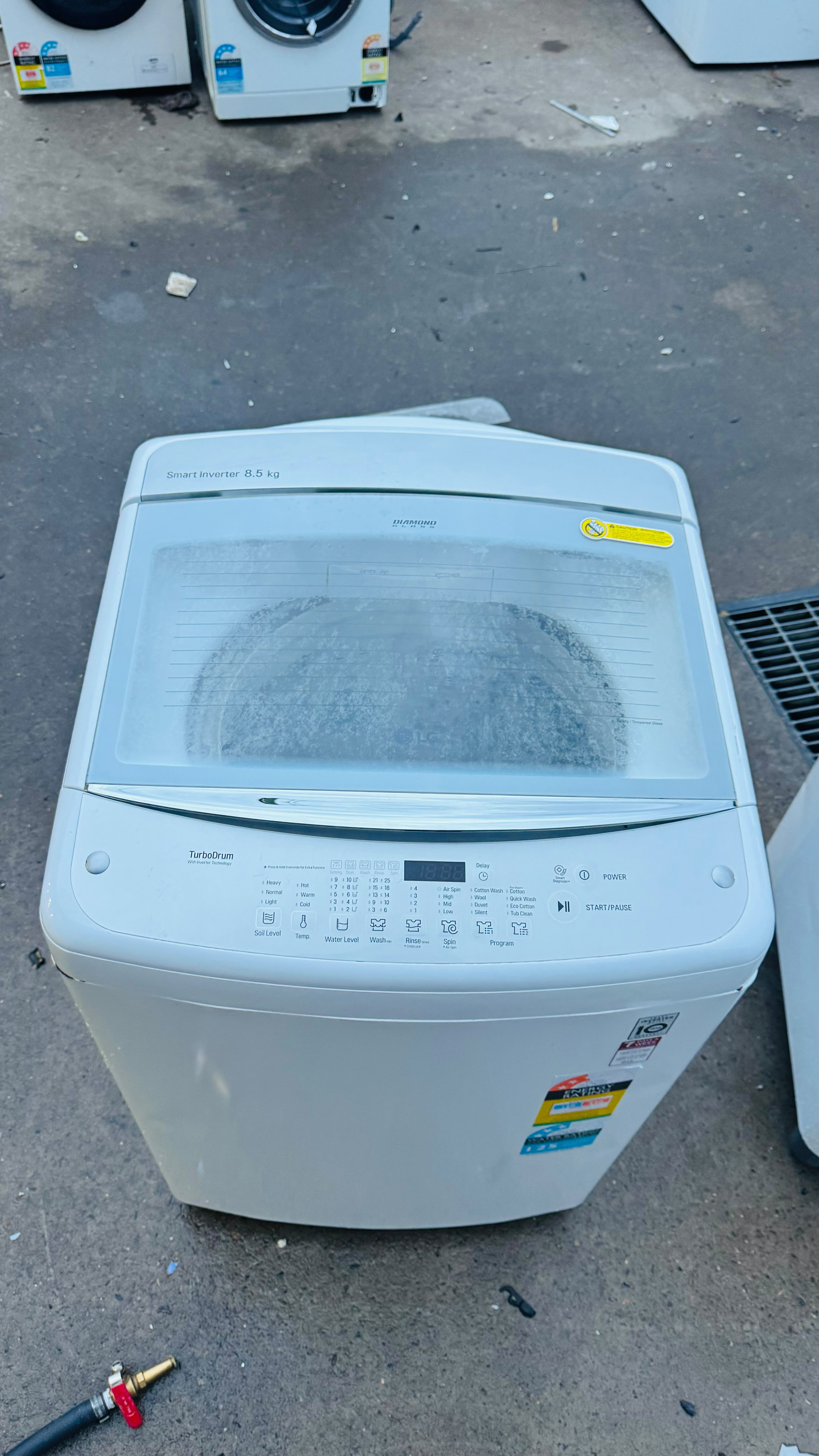 LG 8.5KGS TOP LOADER WASHING MACHINE
