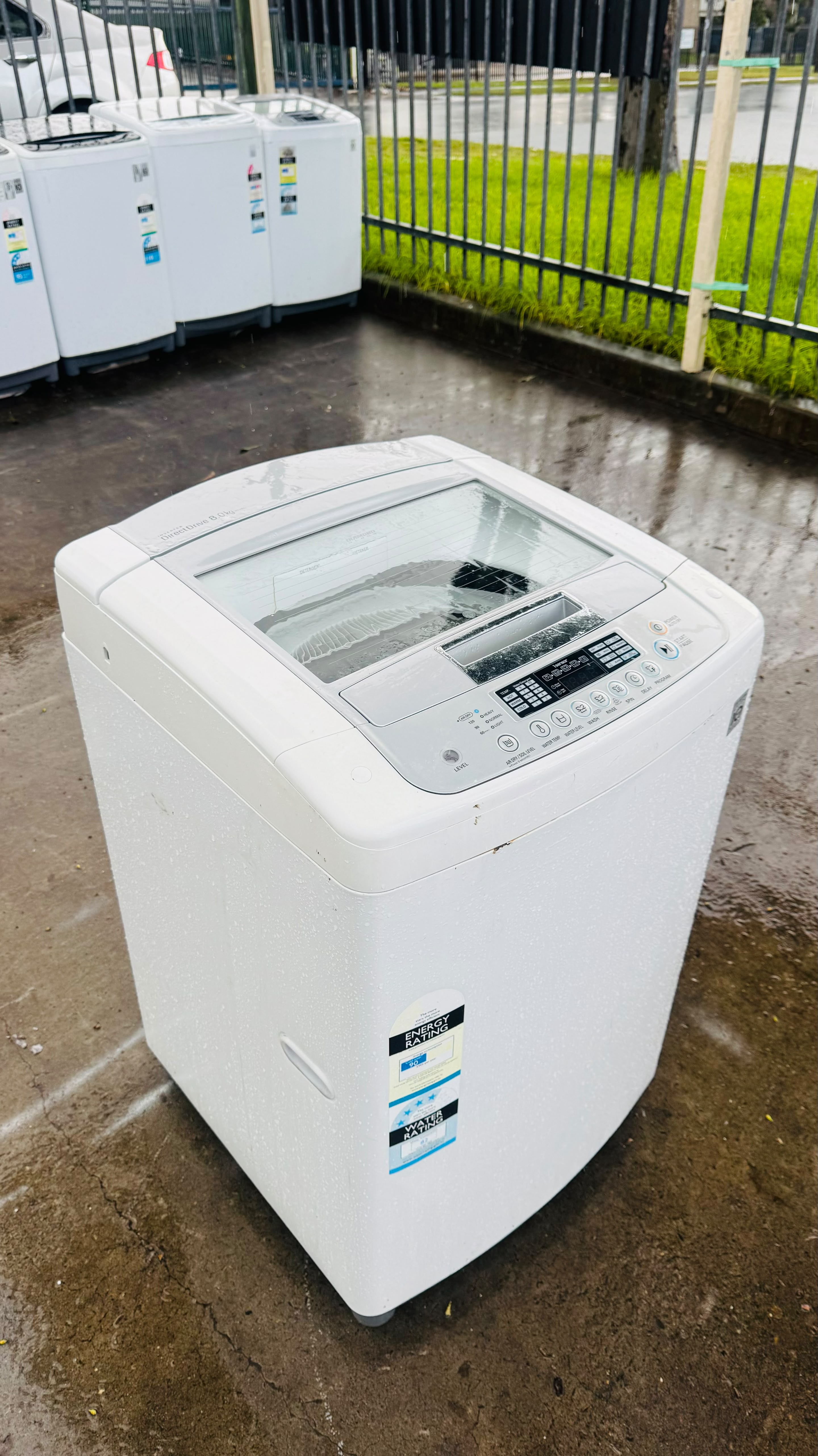 LG 8KGS TOP LOADER WASHING MACHINE