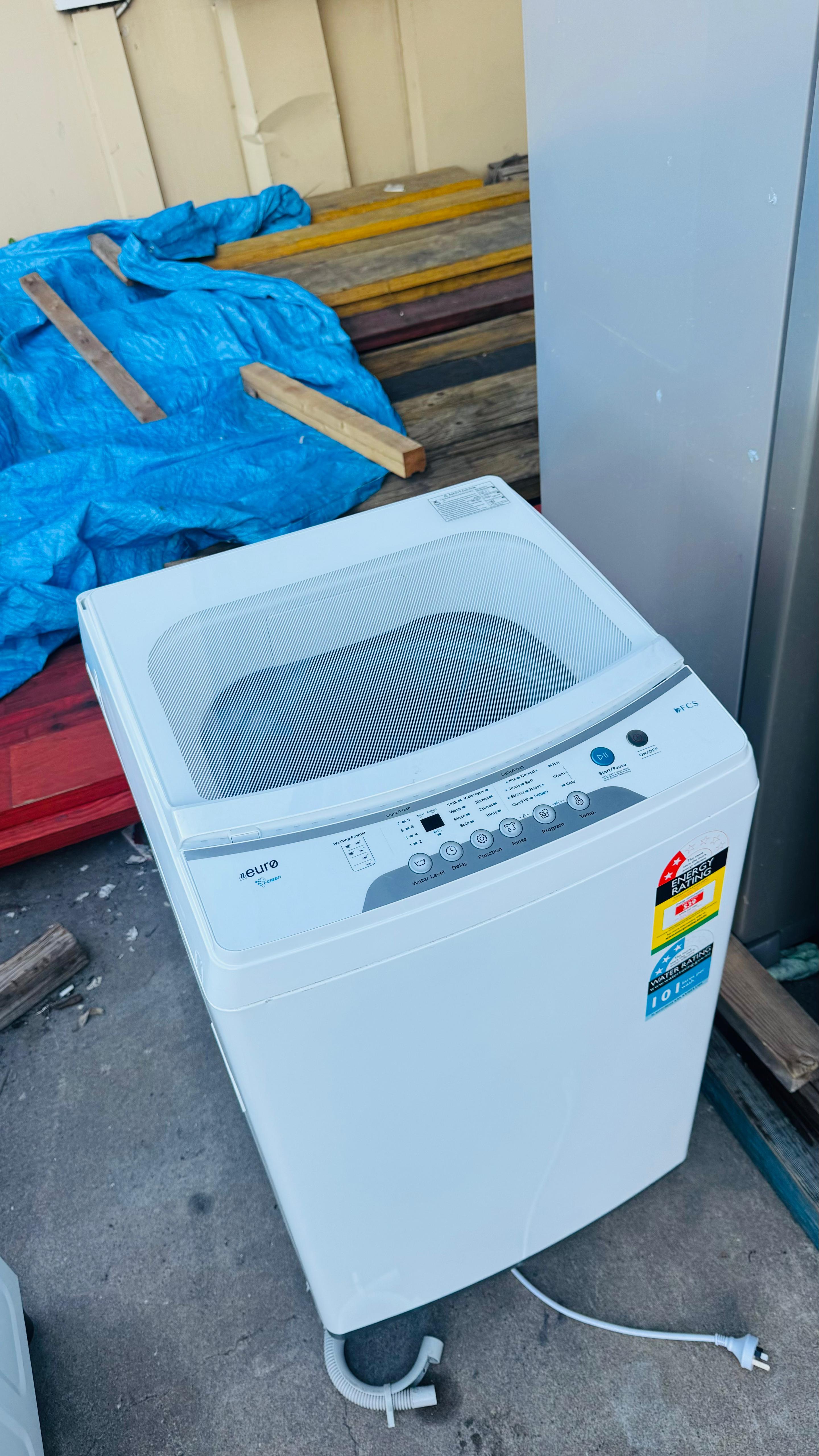 EURO 7 KGS TOP LOADER WASHING MACHINE