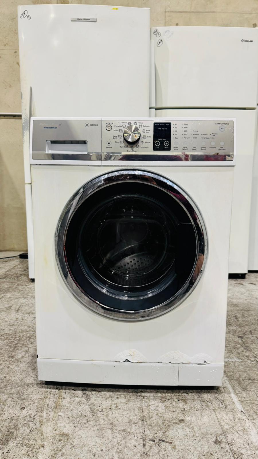 FISHER AND PAYKEL 7.5 KGS FRONT LOADER WASHING MACHINE