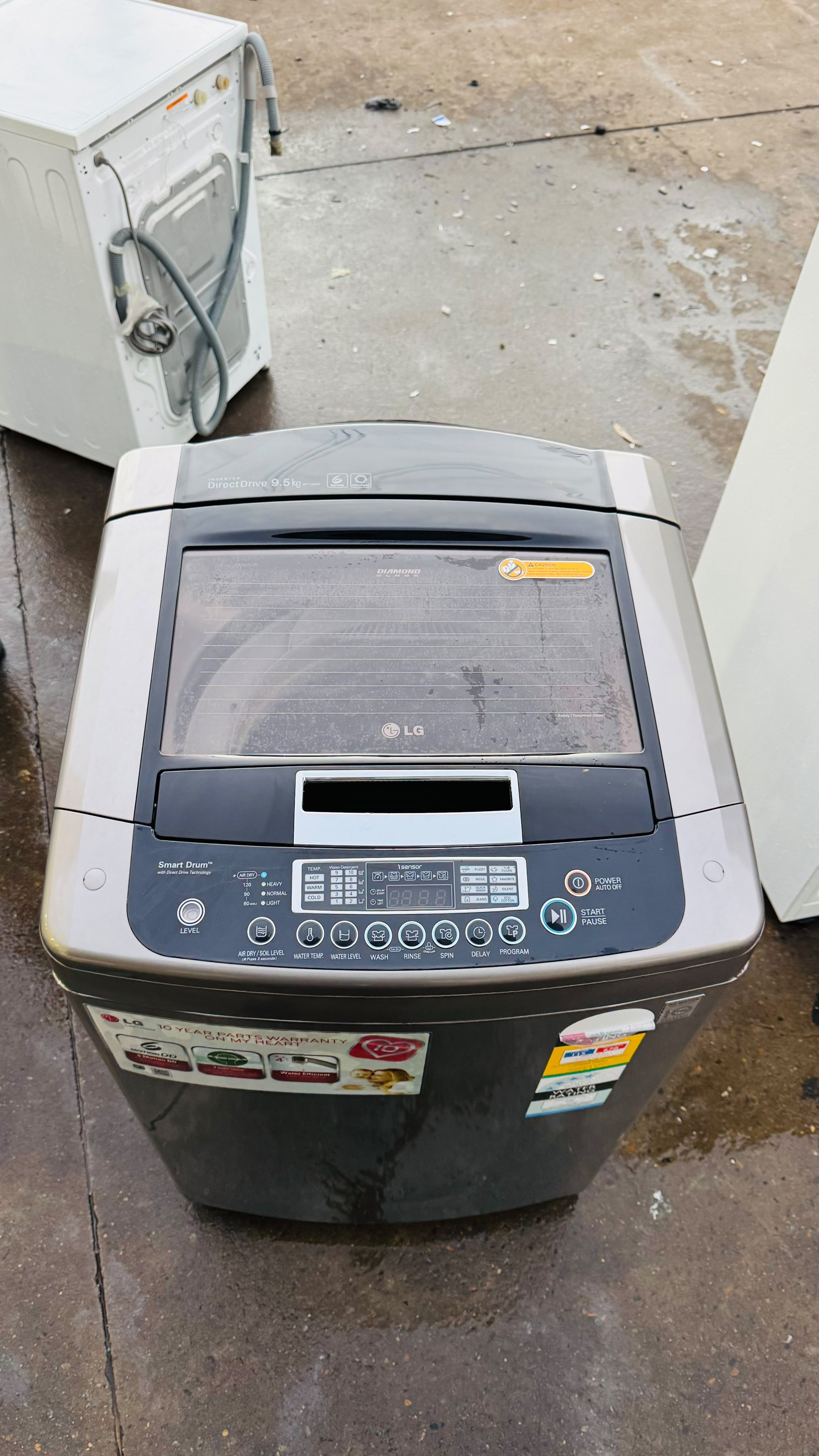 LG 9.5KGS TOP LOADER WASHING MACHINE