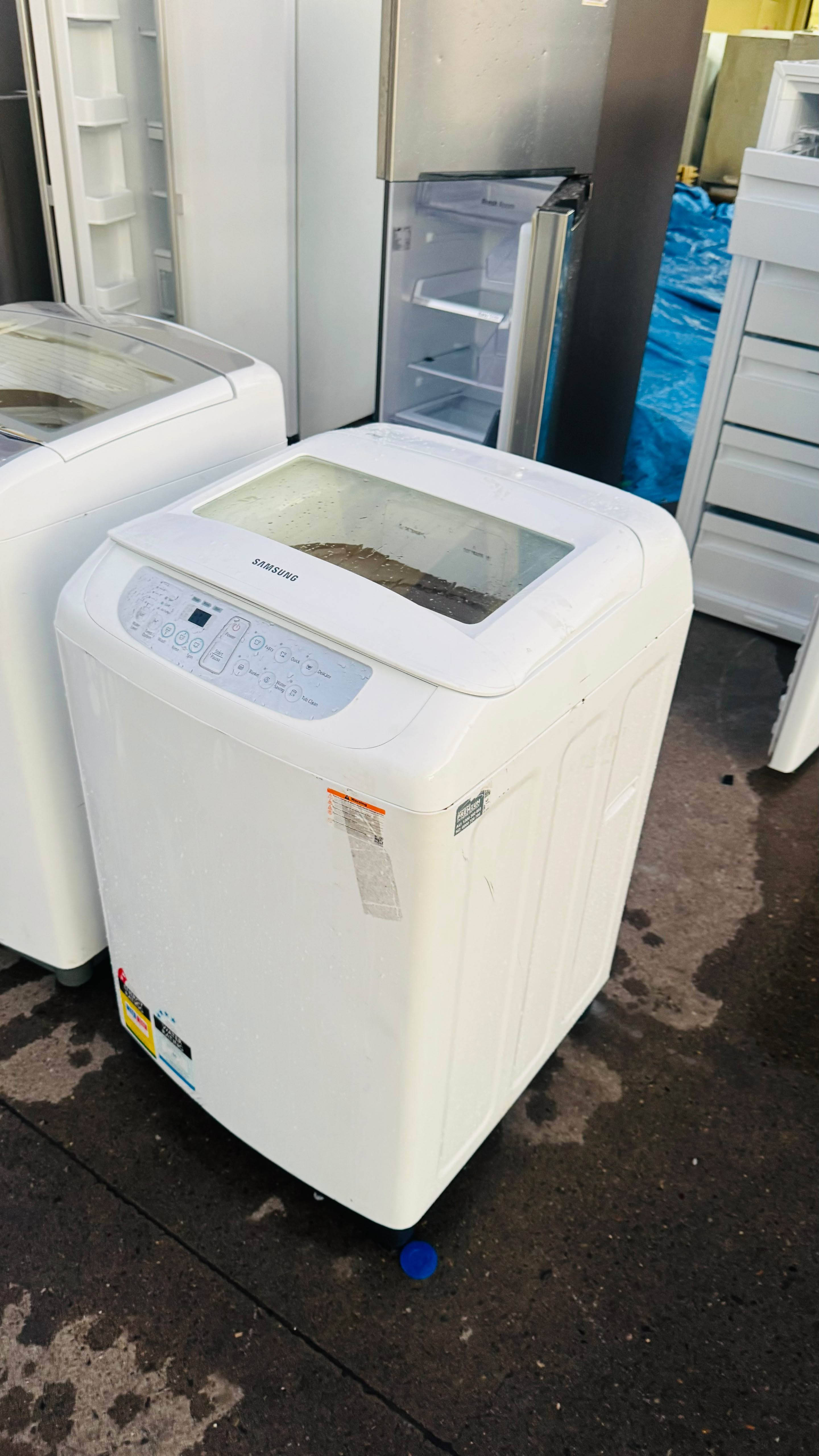 SAMSUNG 6.5KGS TOP LOADER WASHING MACHINE