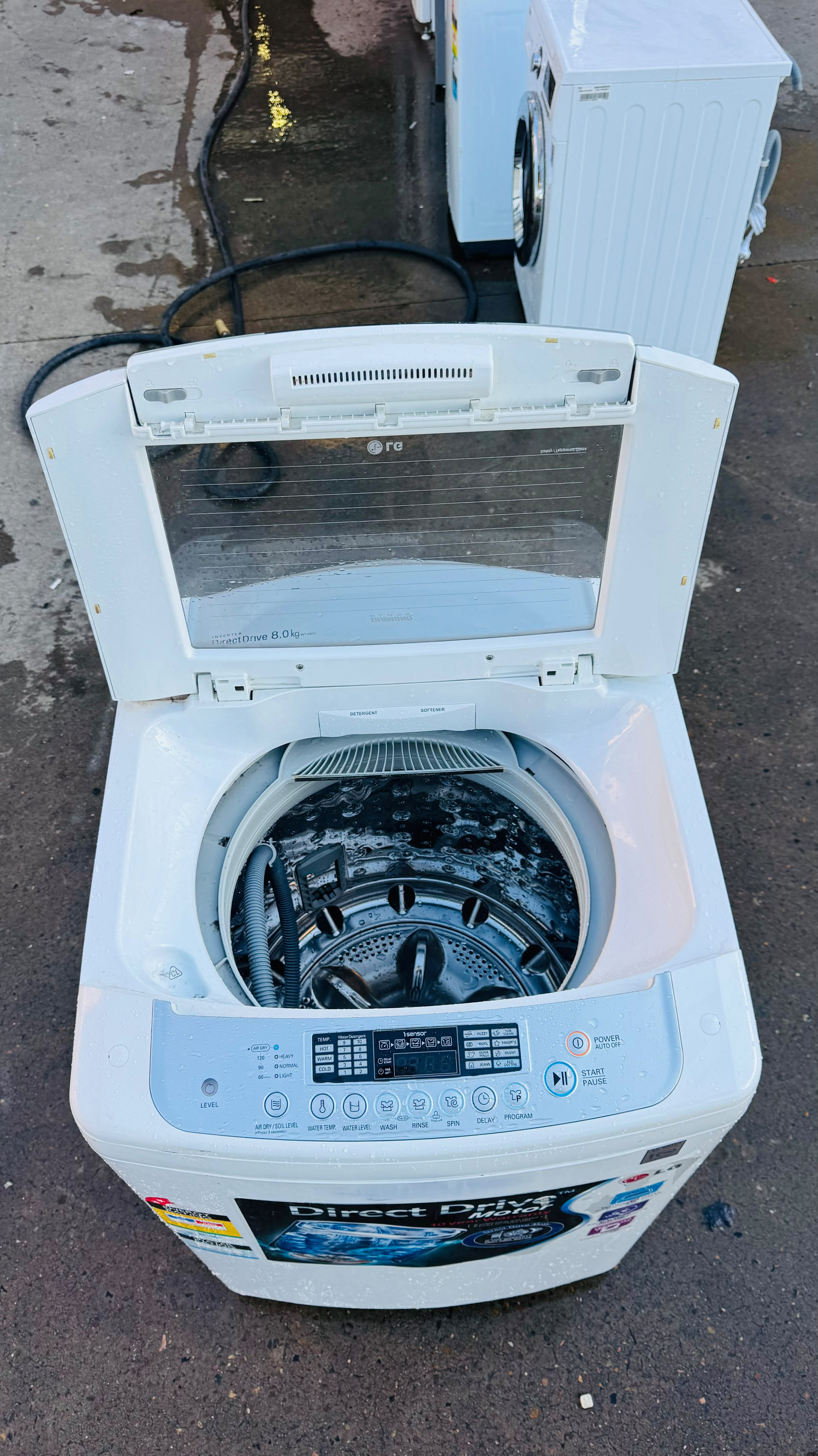 LG 8KGS TOP LOADER WASHING MACHINE