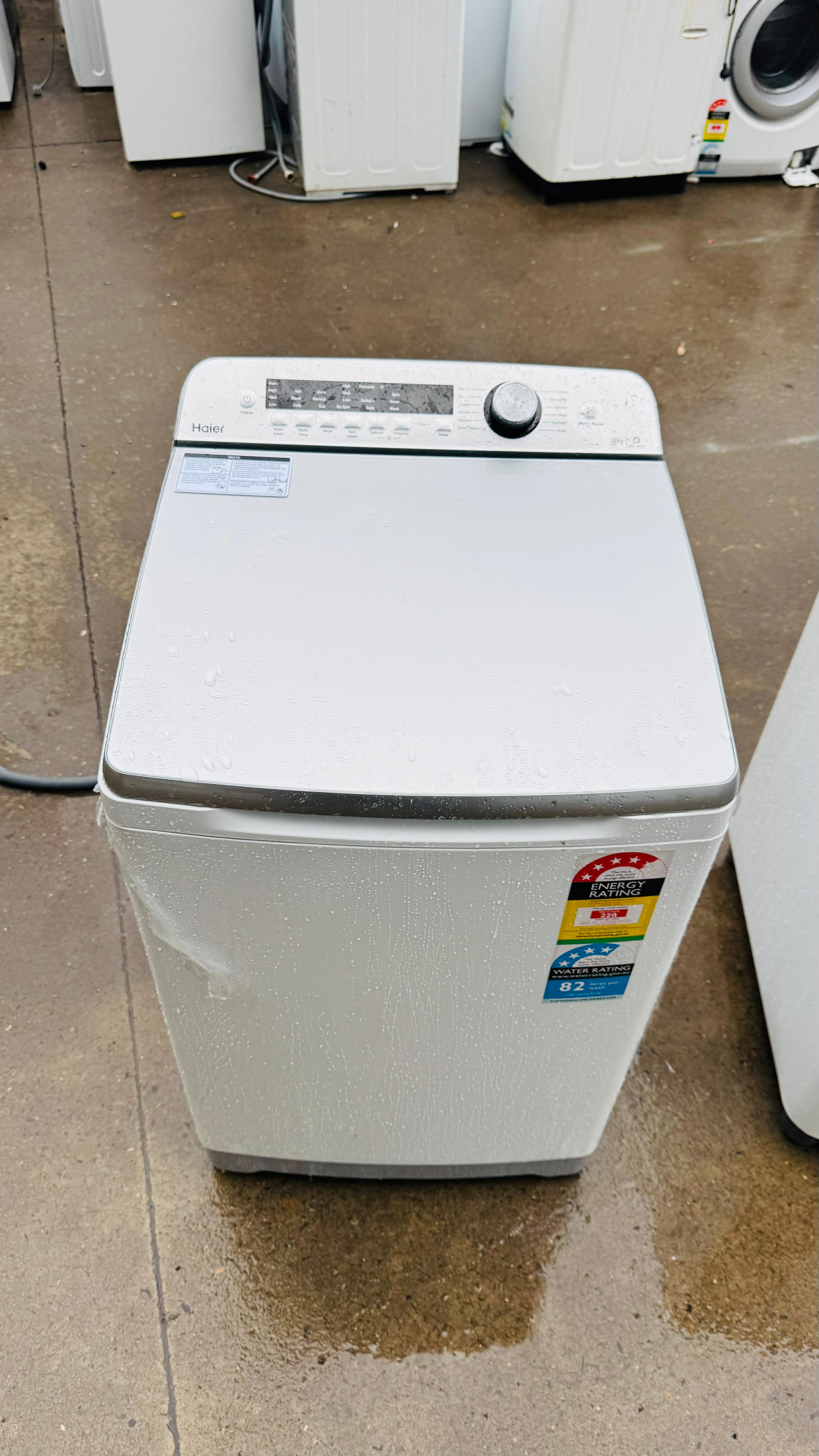 HAIER 8KGS TOP LOADER WASHING MACHINE