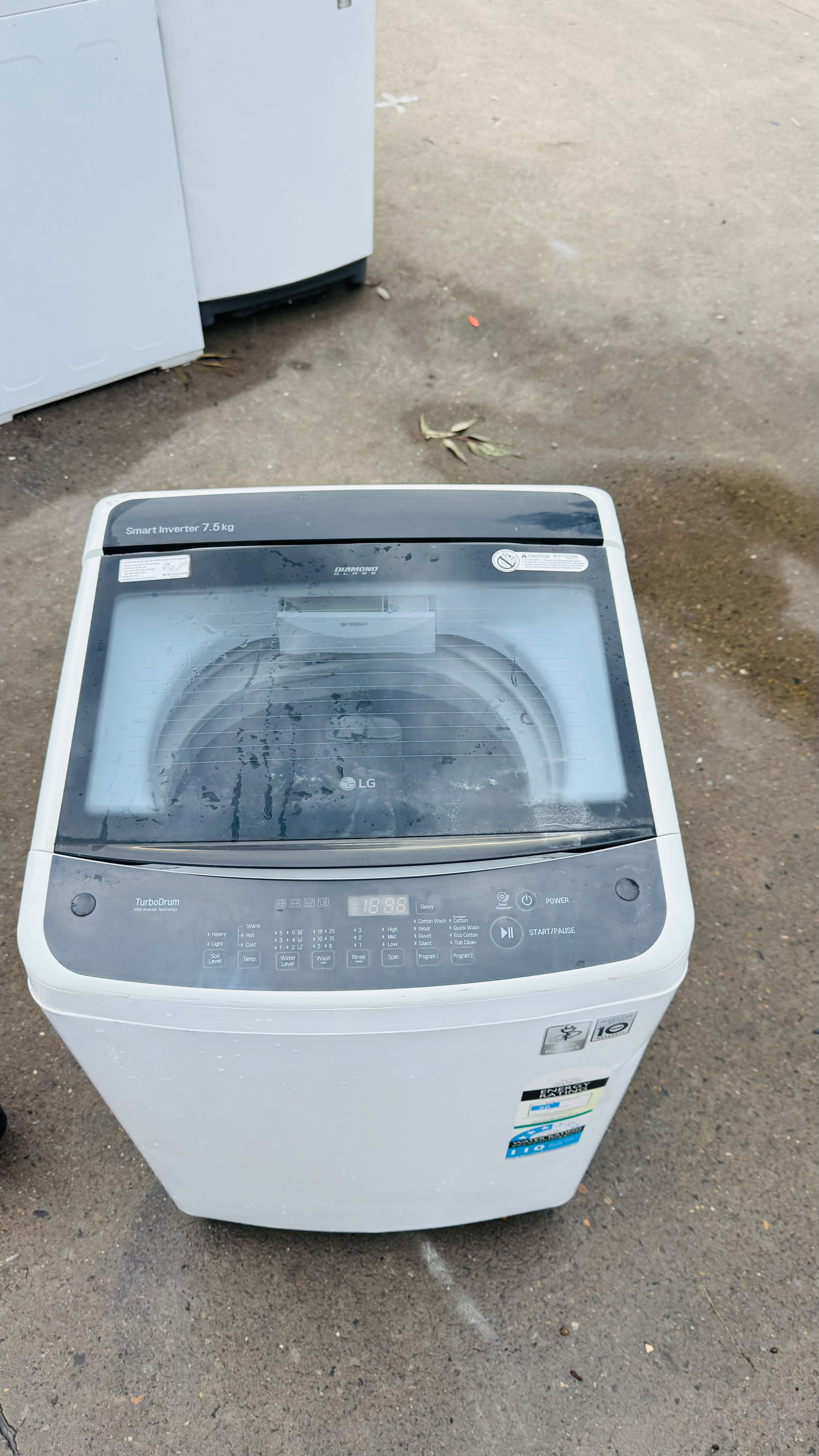 LG 7.5KGS TOP LOADER WASHING MACHINE