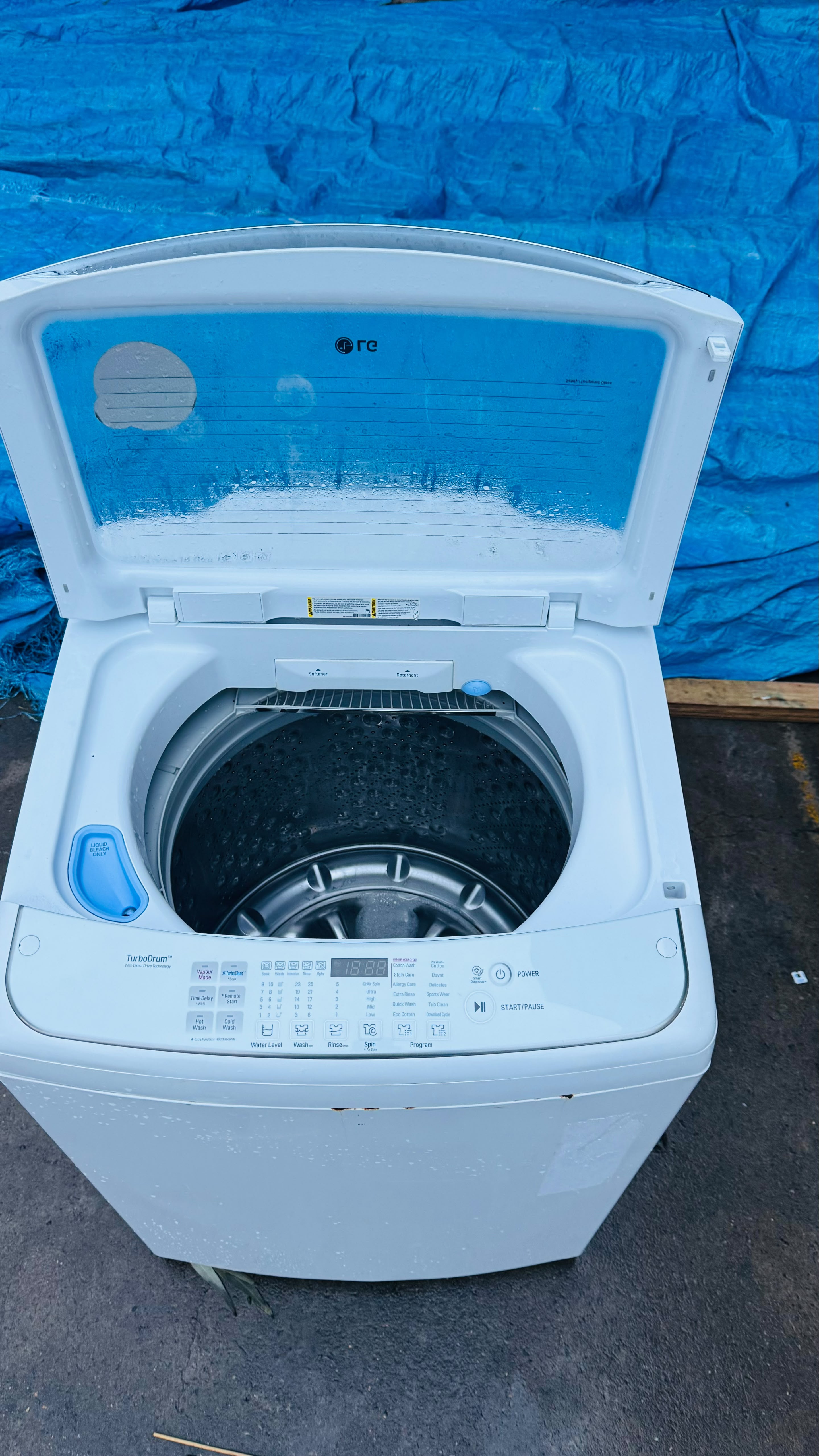 LG 14KGS TOP LOADER WASHING MACHINE
