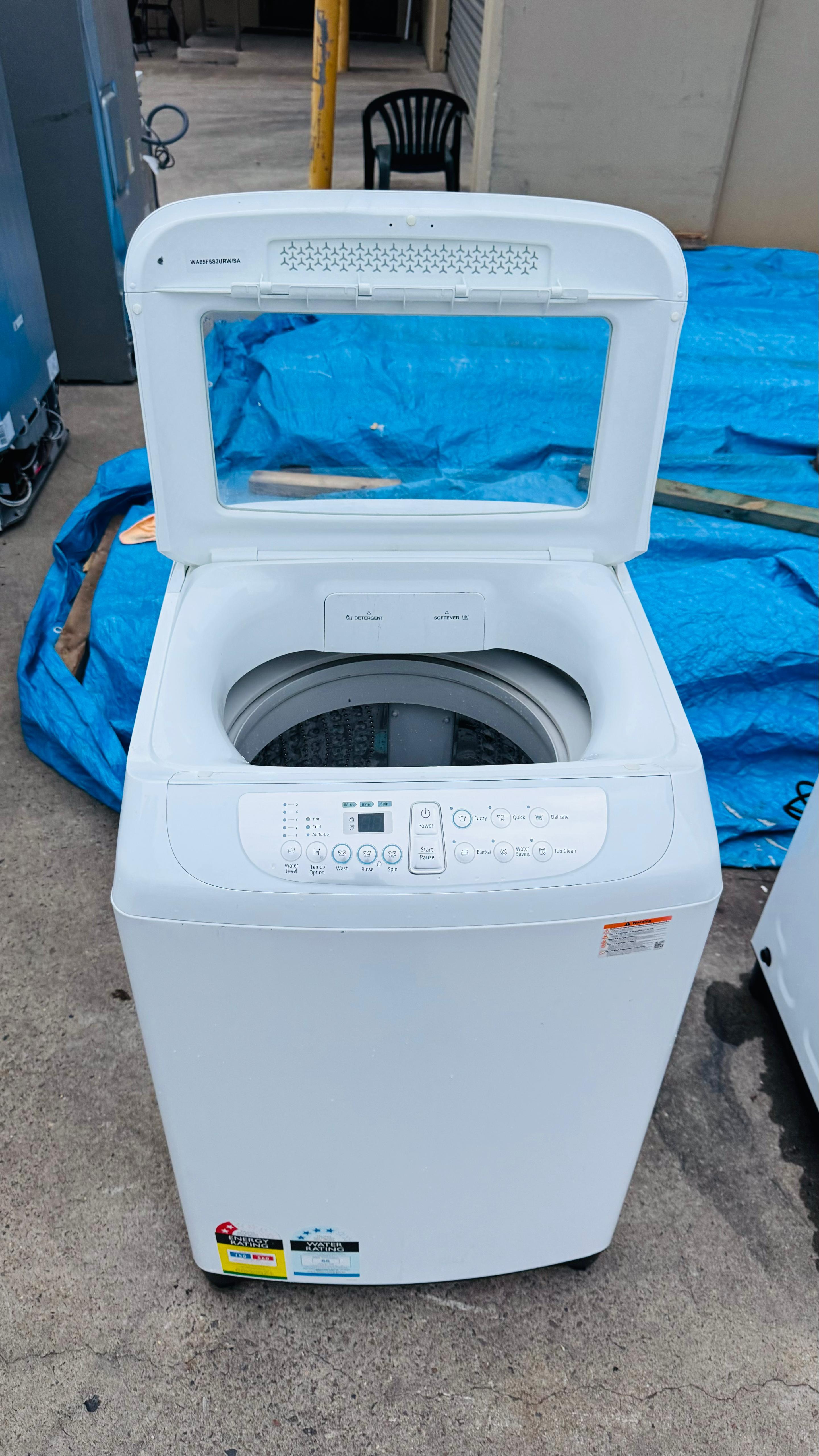 SAMSUNG 6.5KGS TOP LOADER WASHING MACHINE