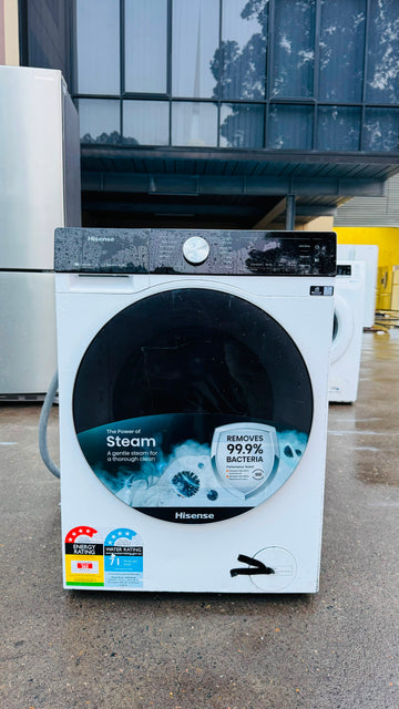 HISENSE FACTORY SECOND 8.5KGS FRONT LOADER WASHING MACHINE